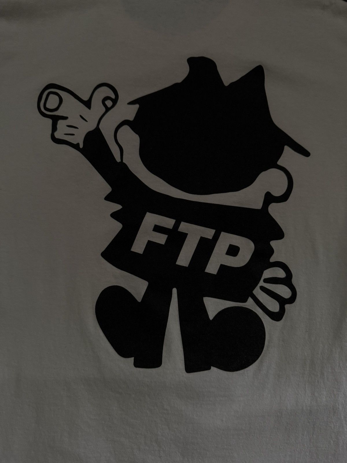 Fuck The Population × Thrasher FTP x Thrasher “Boris” Tee White Size US L / EU 52-54 / 3 - 5 Thumbnail