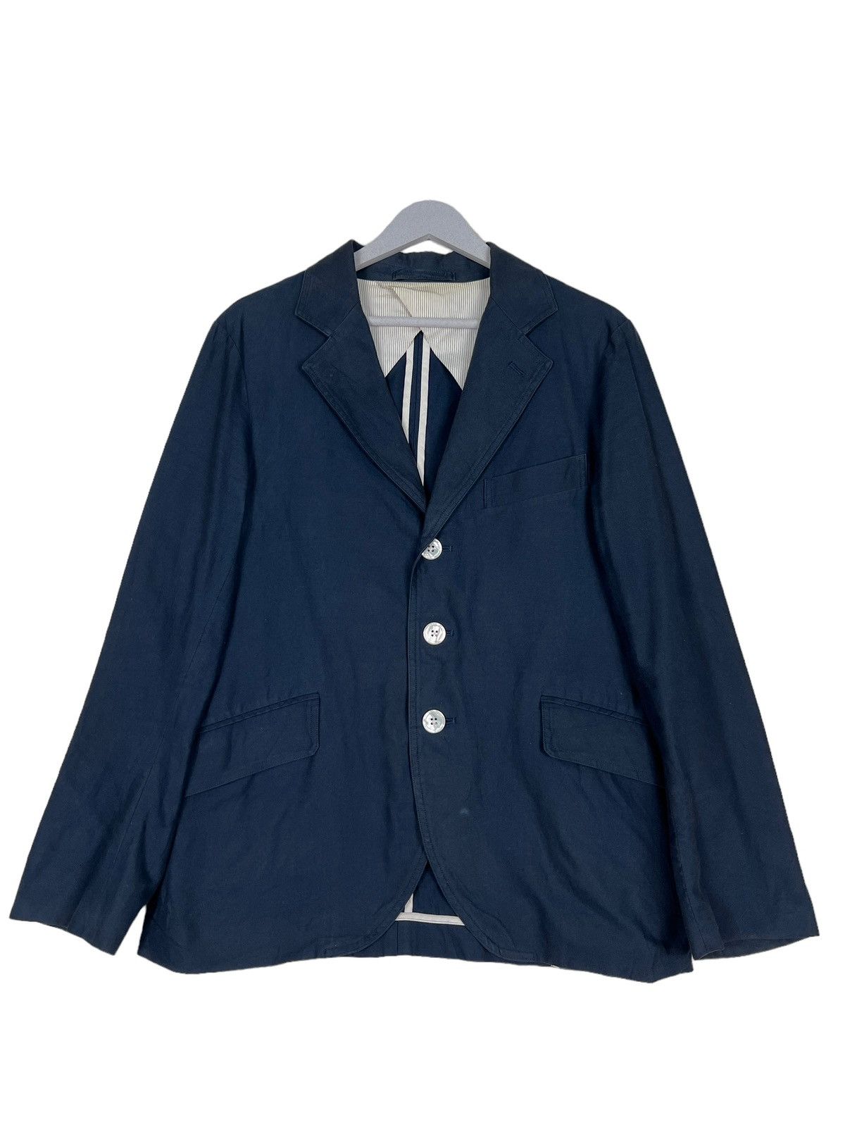 Japanese Brand 🔥 SOLIDWRAP INDIGO JACKET Size US M / EU 48-50 / 2 - 2 Thumbnail