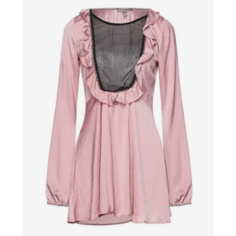 For Love & Lemons For Love and Lemons Pastel Pink Dressing gown Pink L Size L / US 10 / IT 46 - 1 Thumbnail
