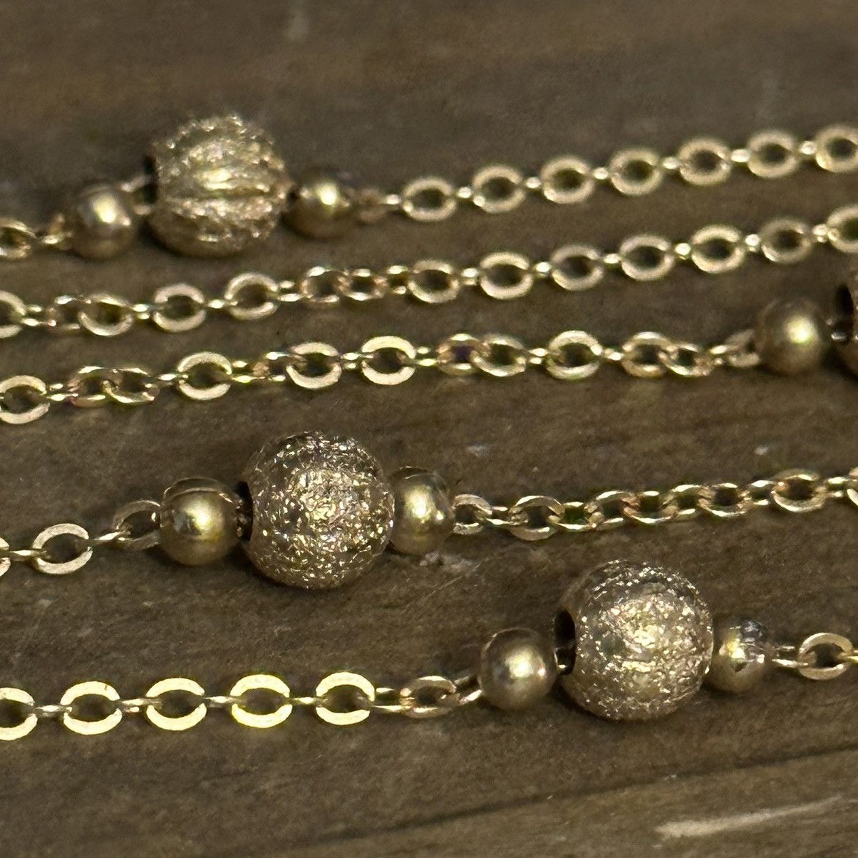 Vintage Vintage long ball chain necklace Size ONE SIZE - 3 Thumbnail