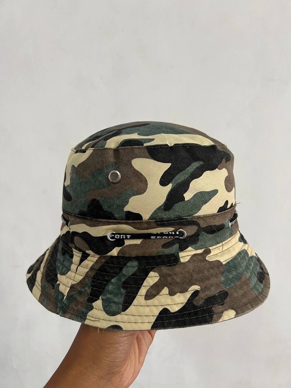 Japanese Brand Vintage Military Camouflage Woodland Hat Size ONE SIZE - 1 Thumbnail