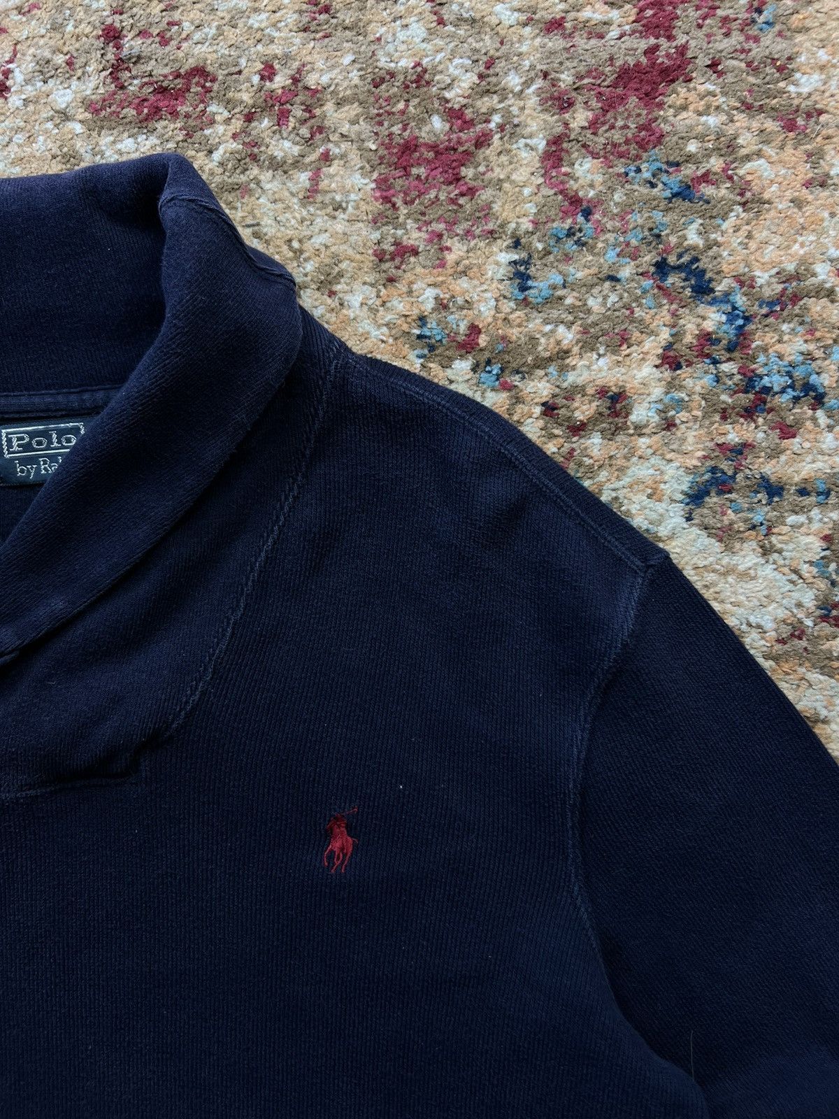 Polo Ralph Lauren × Vintage 🫐 90’s POLO RALPH LAUREN SWEATER Y2K V-NECK Size US M / EU 48-50 / 2 - 2 Thumbnail