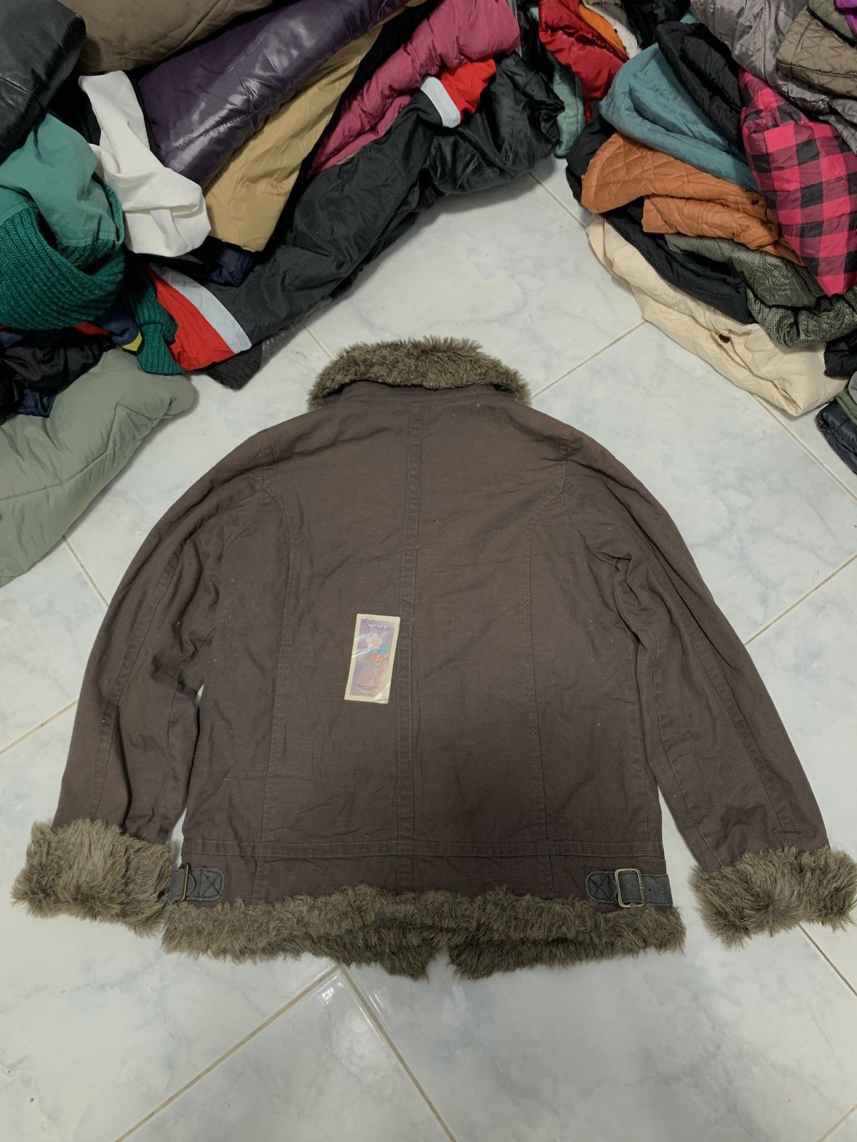 14th Addiction × KMRii × Yasuyuki Ishii FUR DETROIT JACKET GHOTIC PUNK STYLE Size US L / EU 52-54 / 3 - 6 Thumbnail