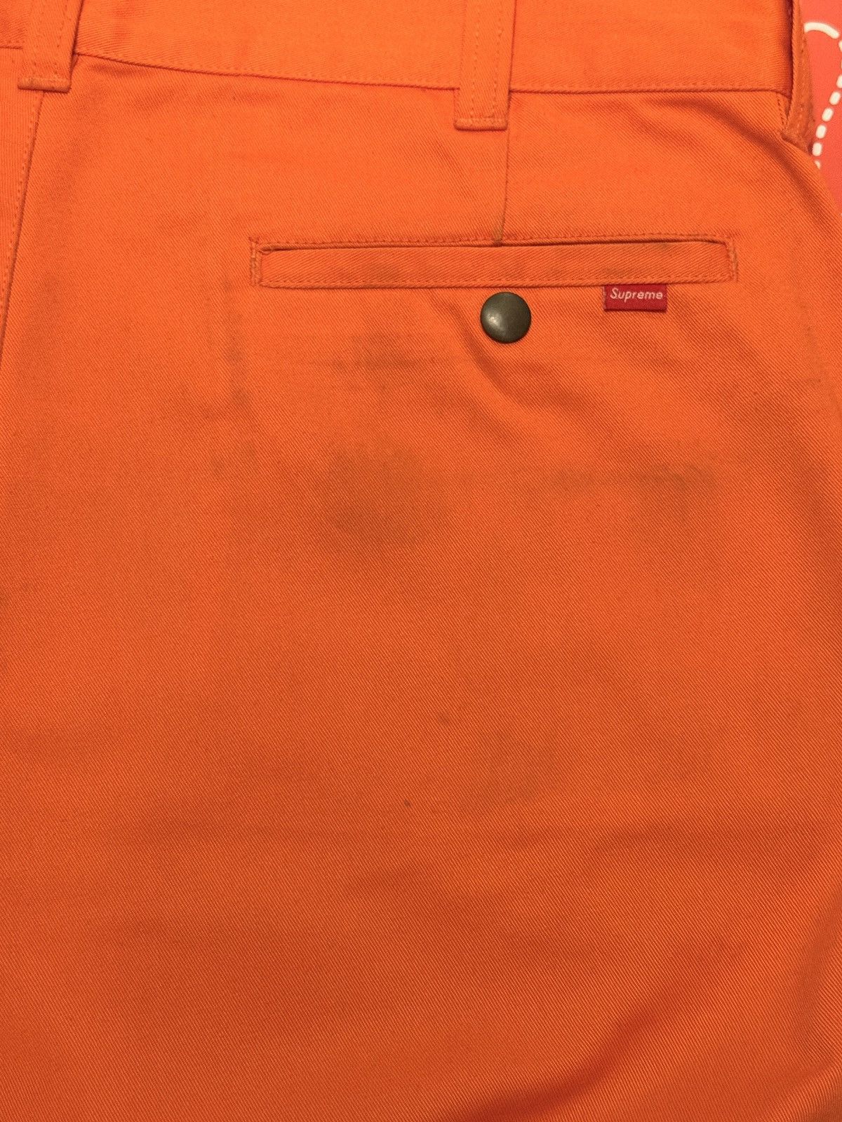 Supreme Supreme Twill Chinos 2017 Size US 34 / EU 50 - 8 Thumbnail