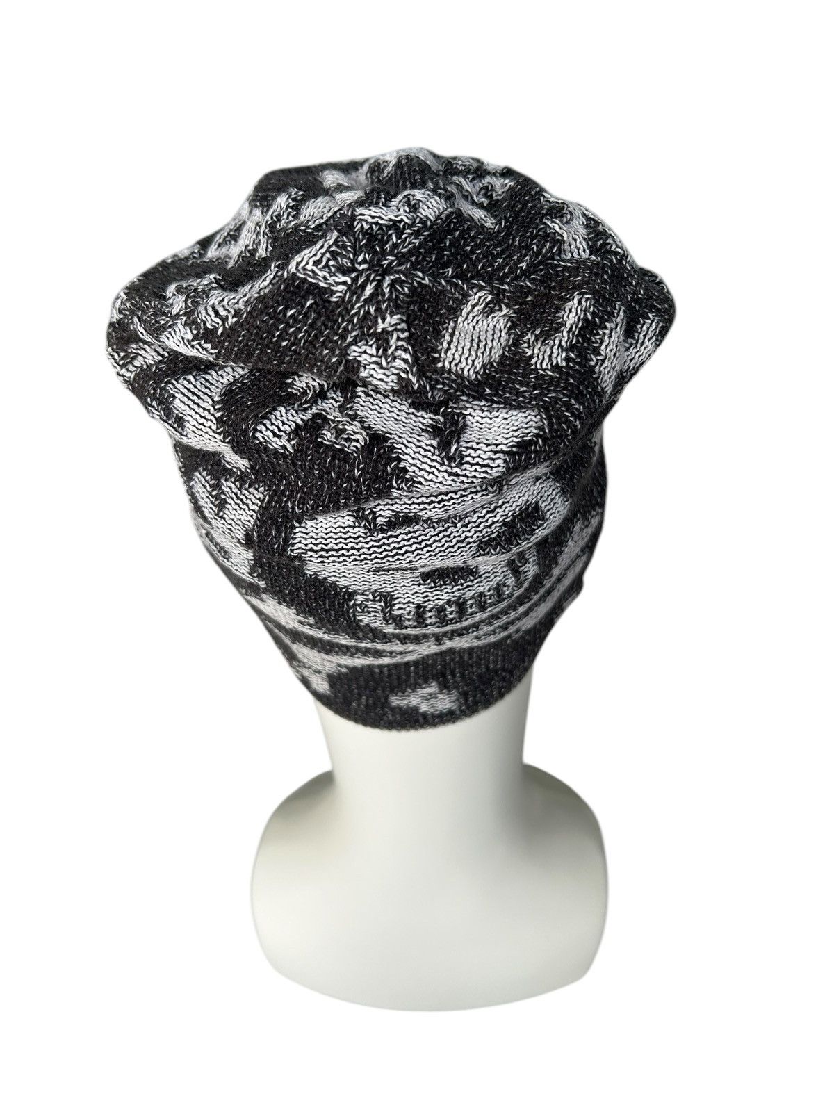 Japanese Brand × Kapital × Vintage Japanese Distressed Skull Faded Beanie Hats ☠️☠️ Size ONE SIZE - 4 Thumbnail