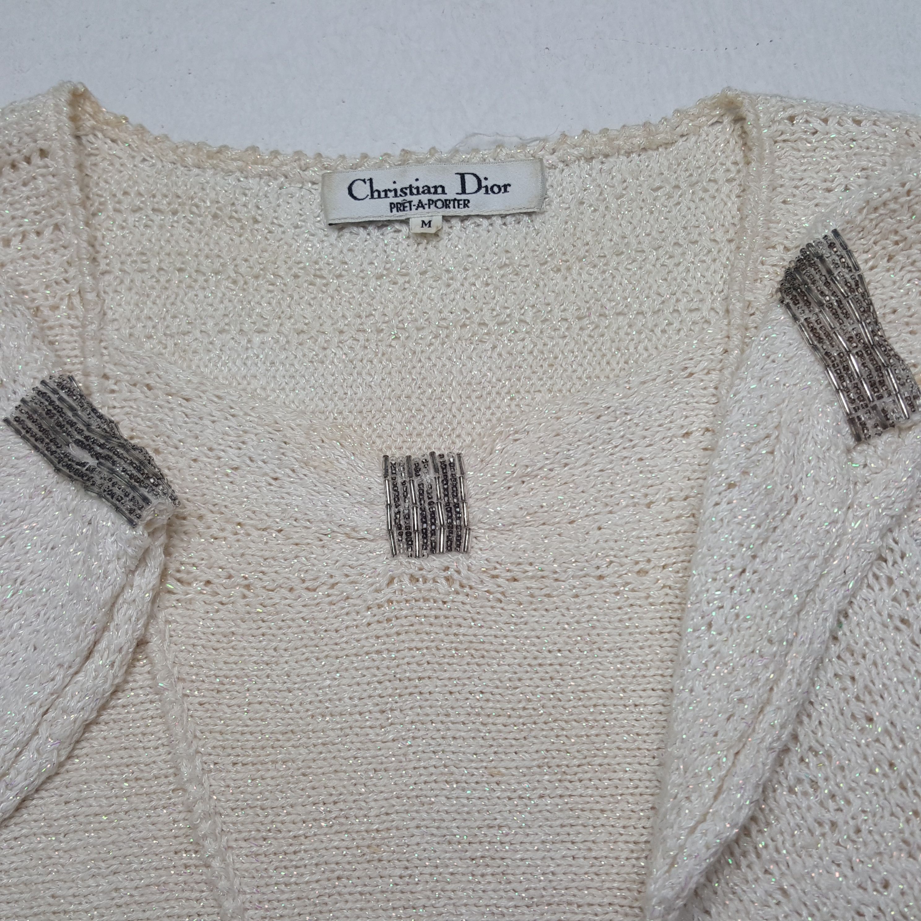 Christian Dior Monsieur × Vintage Vintage Christian Dior Italian Brand Tshirt Size S / US 4 / IT 40 - 3 Thumbnail
