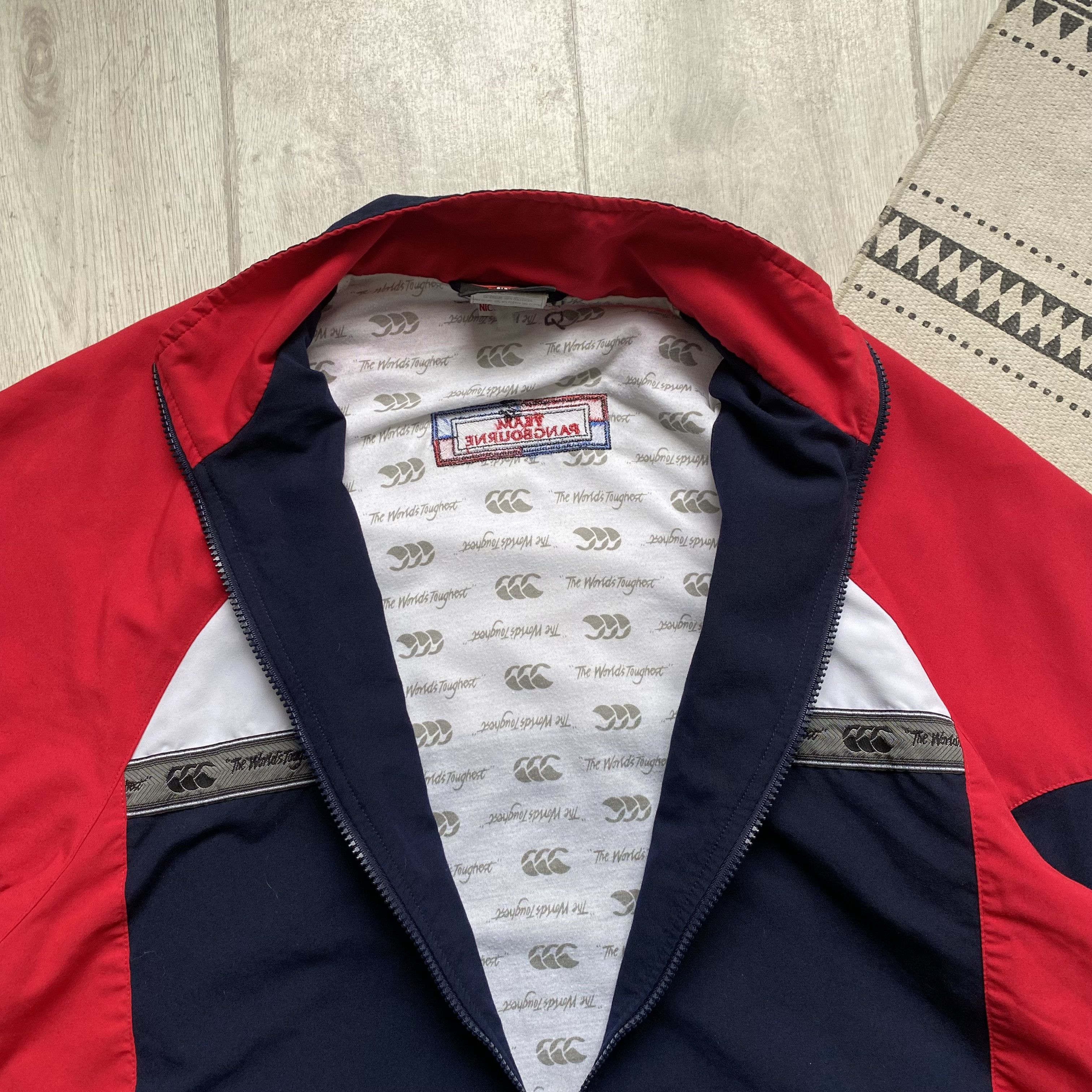 Canterbury of New Zealand Vintage 90s Canterbury Nylon track jacket England rugby Size US S / EU 44-46 / 1 - 8 Thumbnail