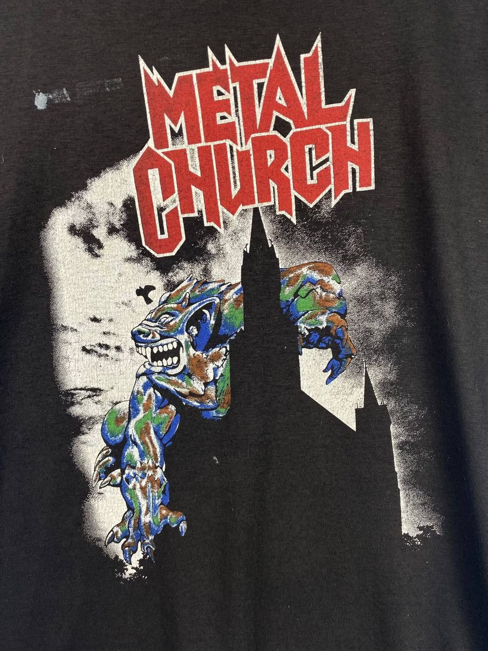 Band Tees vintage metal church heavy metal north american tour tee Size US L / EU 52-54 / 3 - 2 Thumbnail