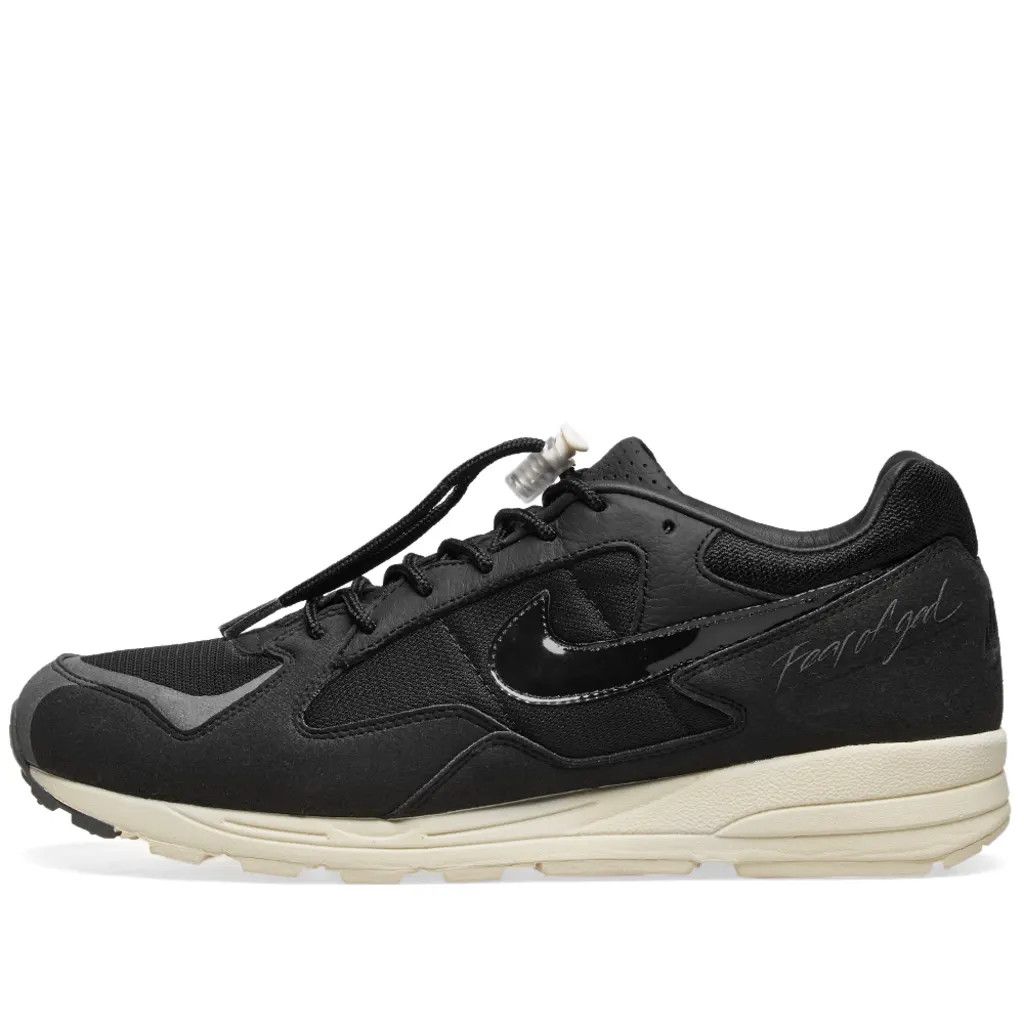 Fear of God × Nike 💚 2018 Fear of God x Nike Air Skylon II Black/Sail-Fossil Size US 10.5 / EU 43-44 - 1 Thumbnail
