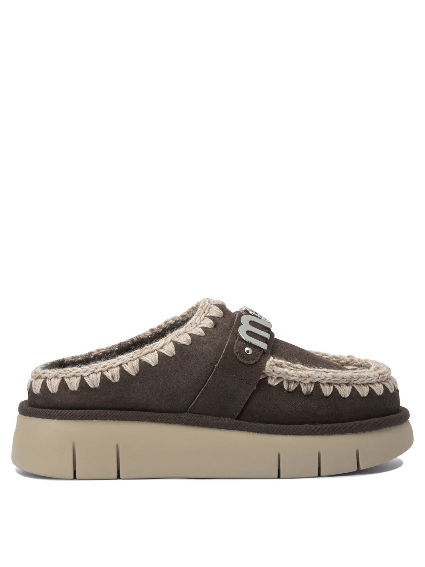 Mou Mou Bounce Clog Metal Logo Slippers IT 38 Women - USA Duties Paid Size US 8 / IT 38 - 1 Thumbnail