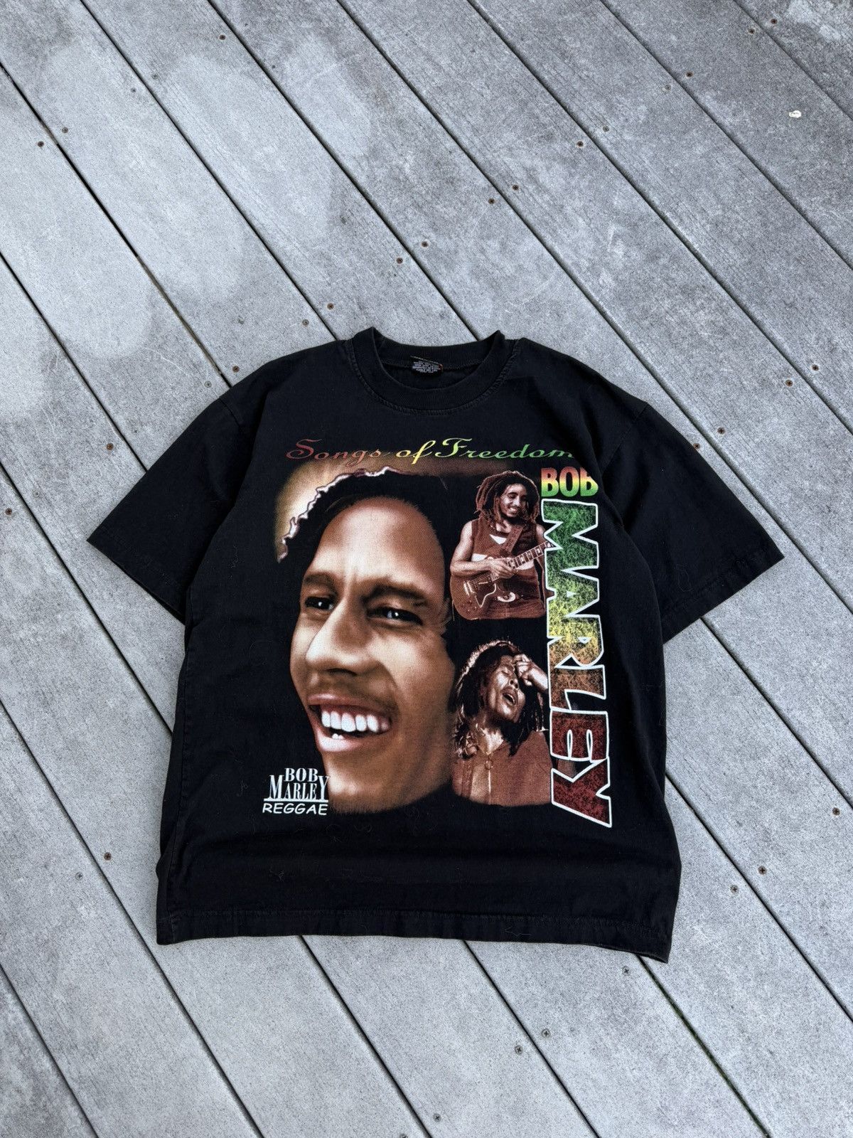 Rap Tees Vintage bob marley rap shirt Size US L / EU 52-54 / 3 - 1 Thumbnail