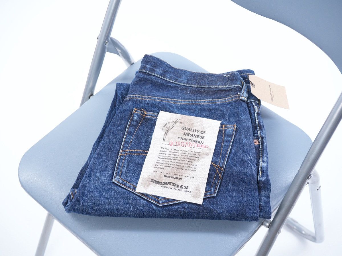 Studio D'Artisan STUDIO D’ARTISAN SELVEDGE DENIM JEANS STRAIGHT 31 Size US 31 - 1 Thumbnail