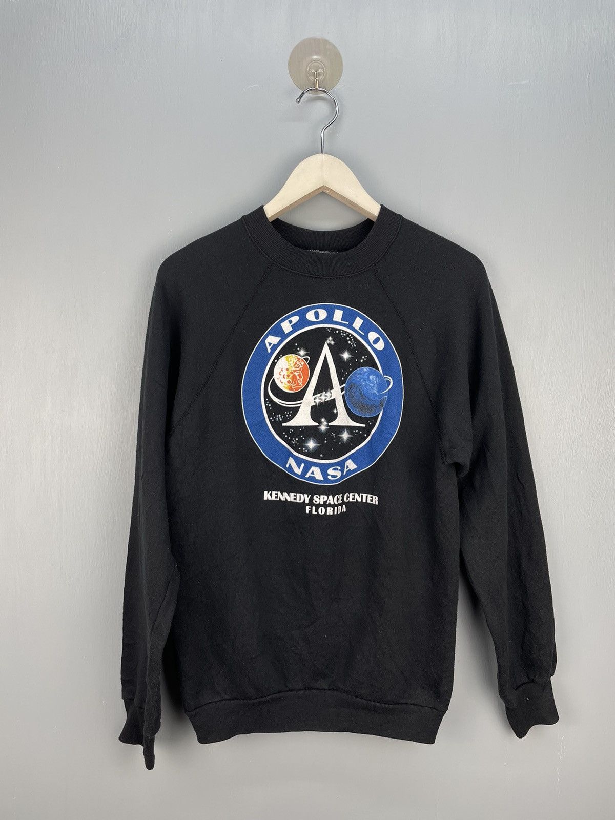 image of 80's Apollo Nasa Kennedy Space Center Florida in Black, Men's (Size XL)