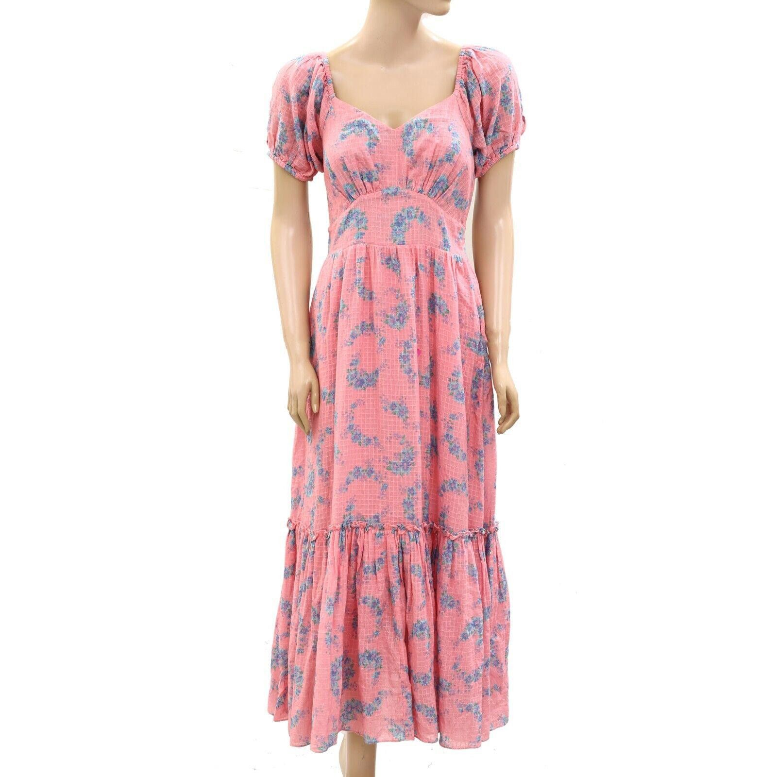 Loveshackfancy Angie Maxi Dress Floral Print S-4 269857