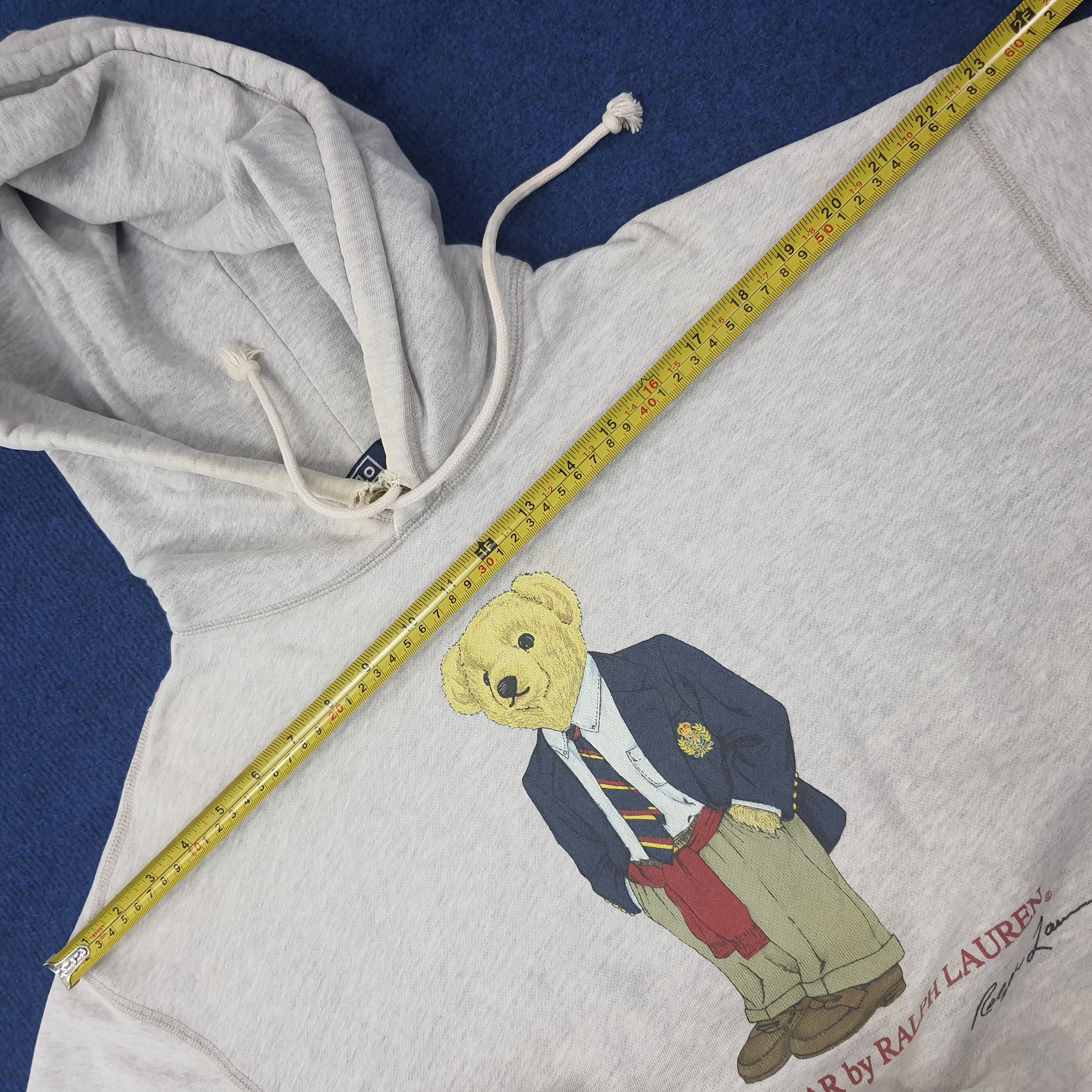 Polo Ralph Lauren Vintage POLO BEAR by Ralph Lauren Hoodie C263N16 Size US L / EU 52-54 / 3 - 10 Thumbnail