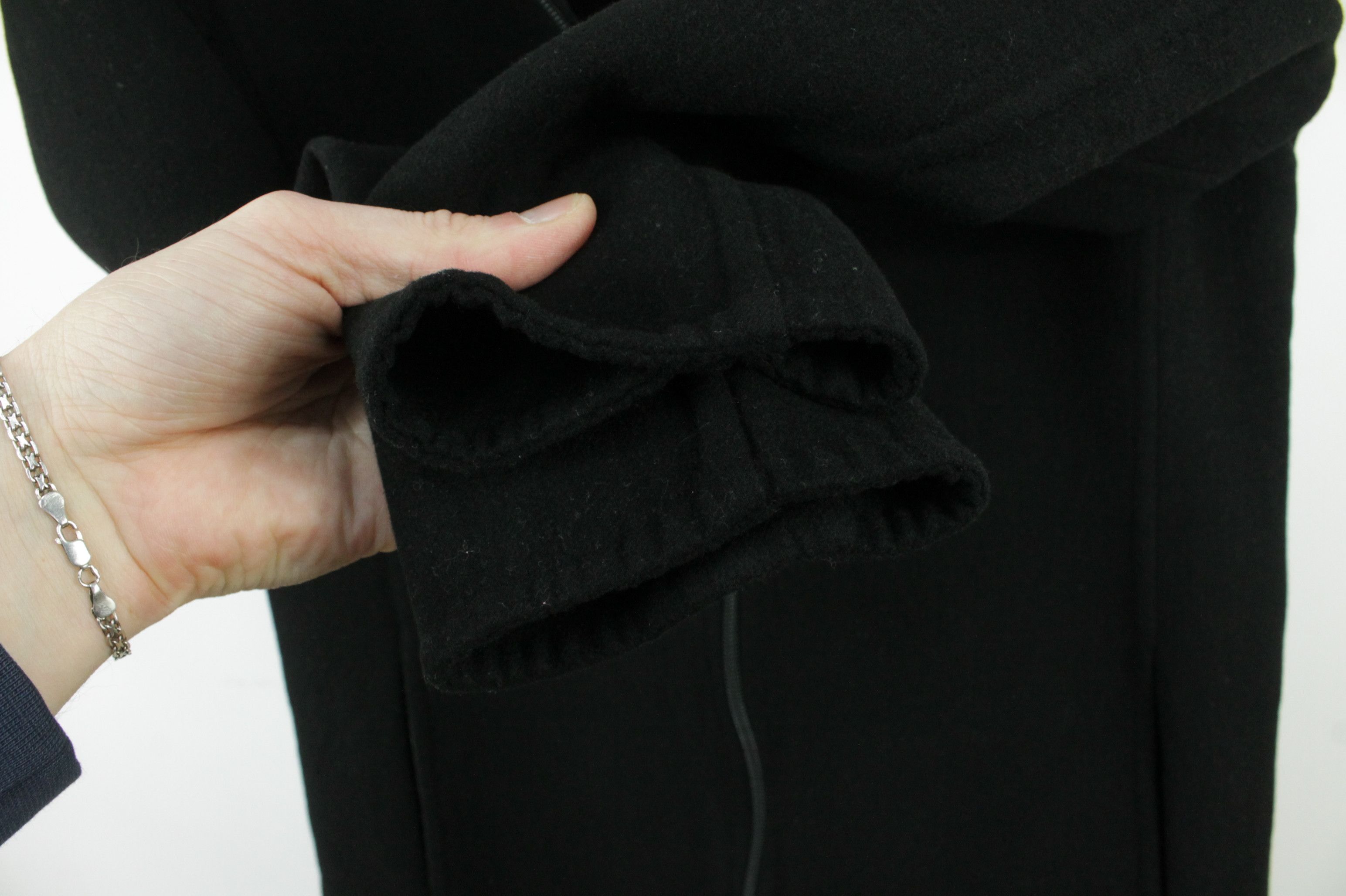Max Mara Vintage Max Mara Black Wool Full Zip Jacket Size L / US 10 / IT 46 - 5 Thumbnail