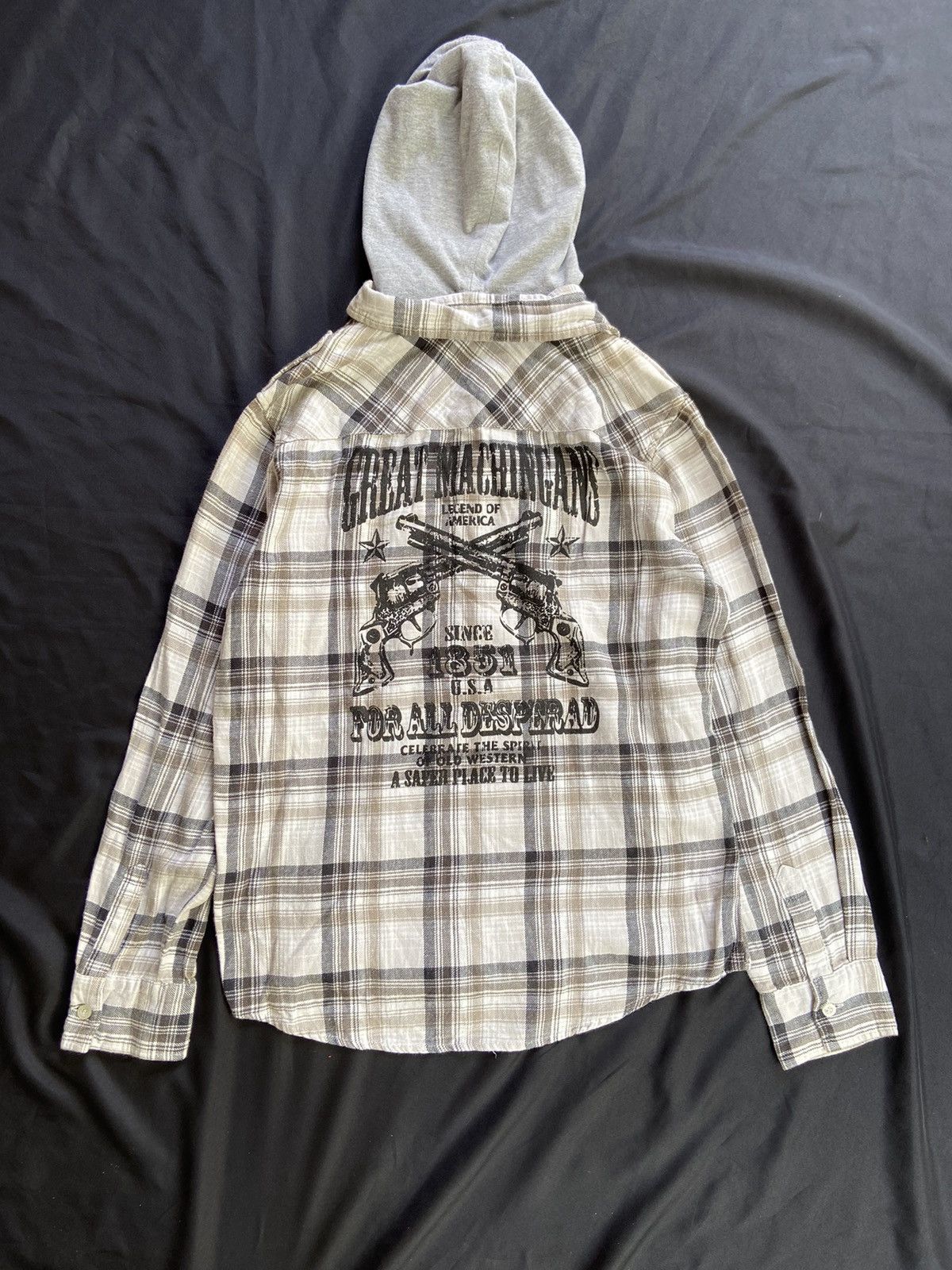 If Six Was Nine GREAT MACHINE GANS FOR ALL DESPERAD BUTTON DOWN JUMPER STYLE Size US S / EU 44-46 / 1 - 1 Thumbnail