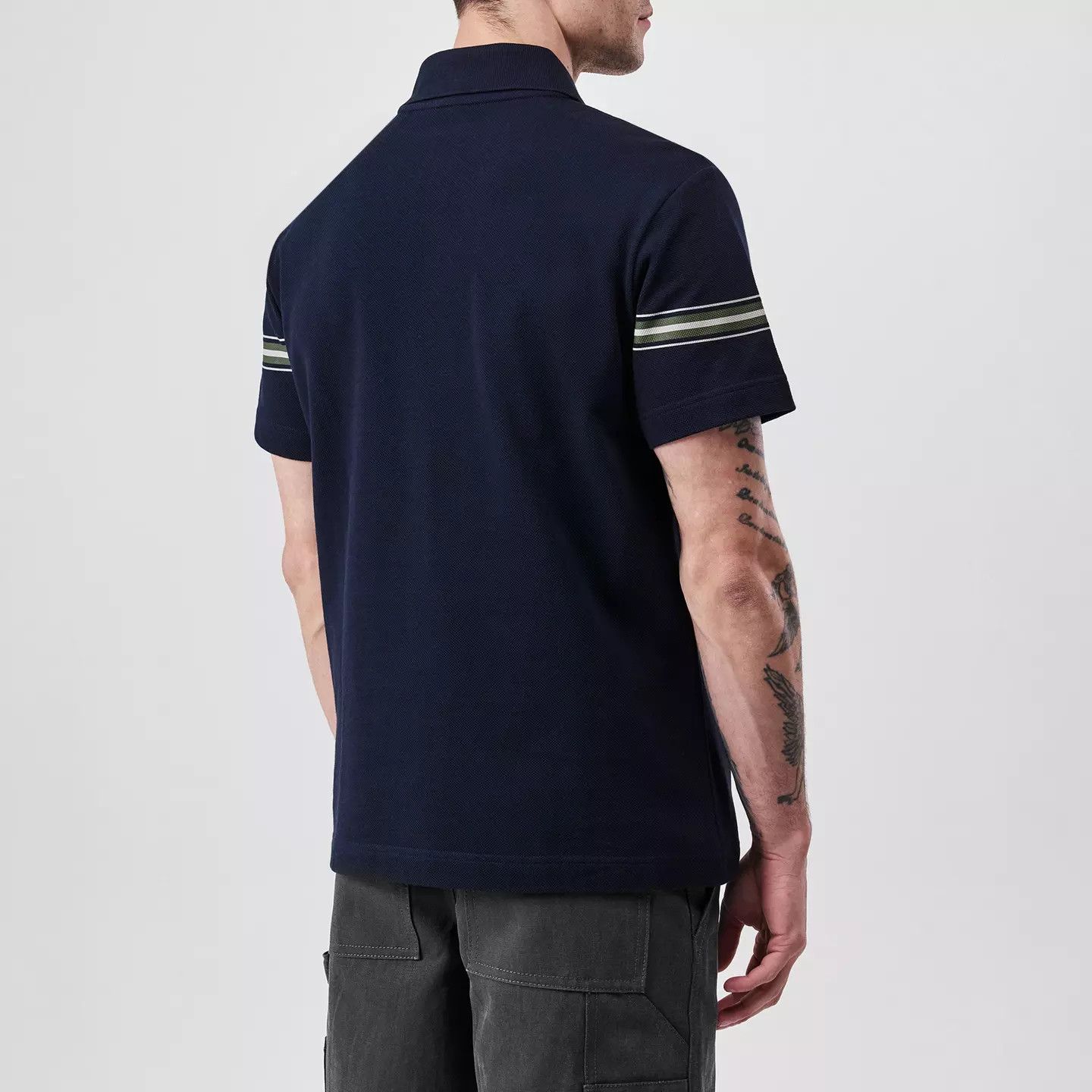 Burberry o1g2r1mq0426 Ekd Stripe Polo Shirt in Navy Size US S / EU 44-46 / 1 - 4 Thumbnail