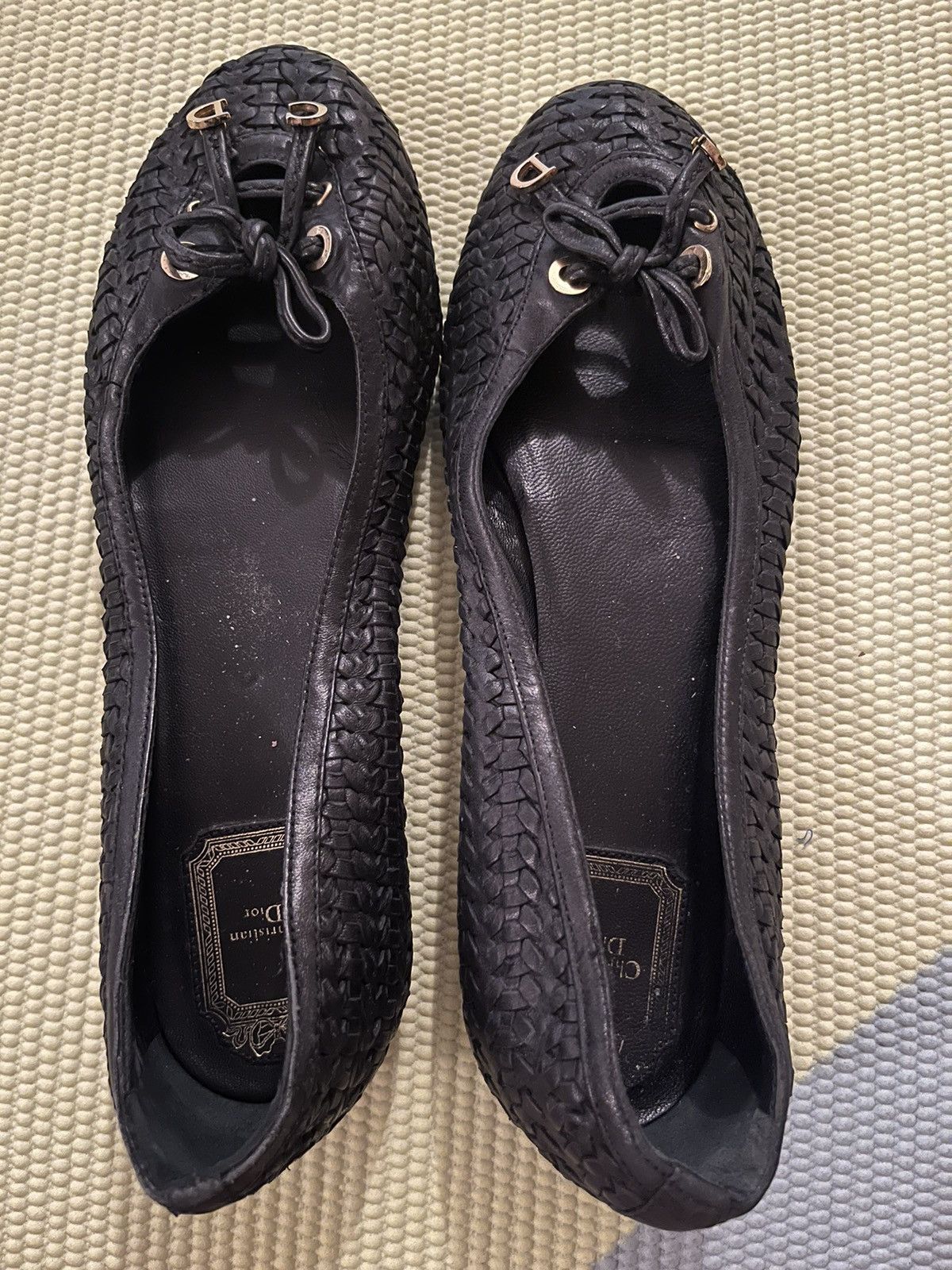Dior Miss J'adior leather Ballet Flats Size 40 Size US 9.5 / IT 39.5 - 1 Thumbnail