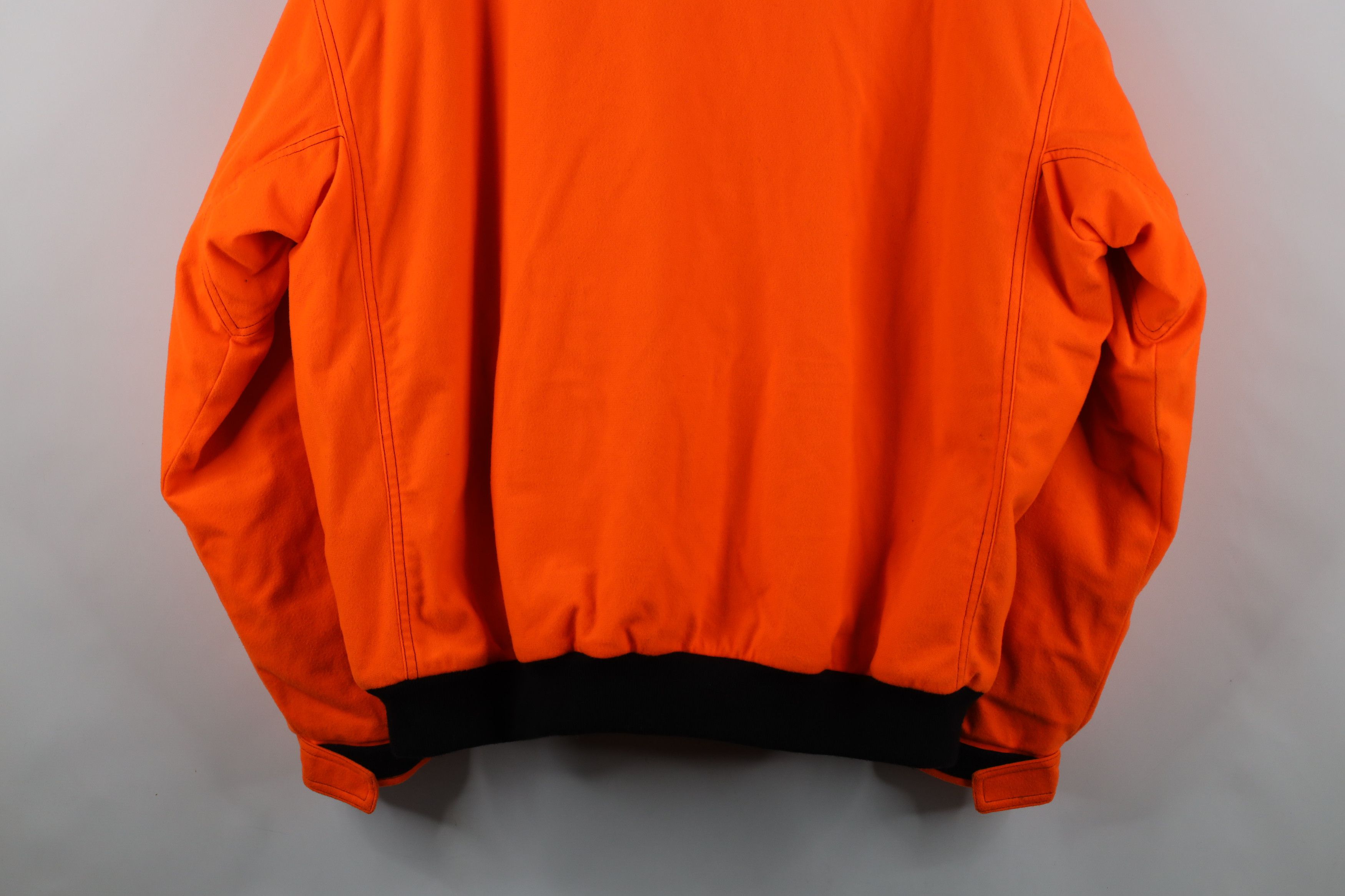 Cabelas × Vintage Vintage 90s Cabelas Fleece Lined Chamois Cloth Bomber Jacket Size US L / EU 52-54 / 3 - 15 Thumbnail