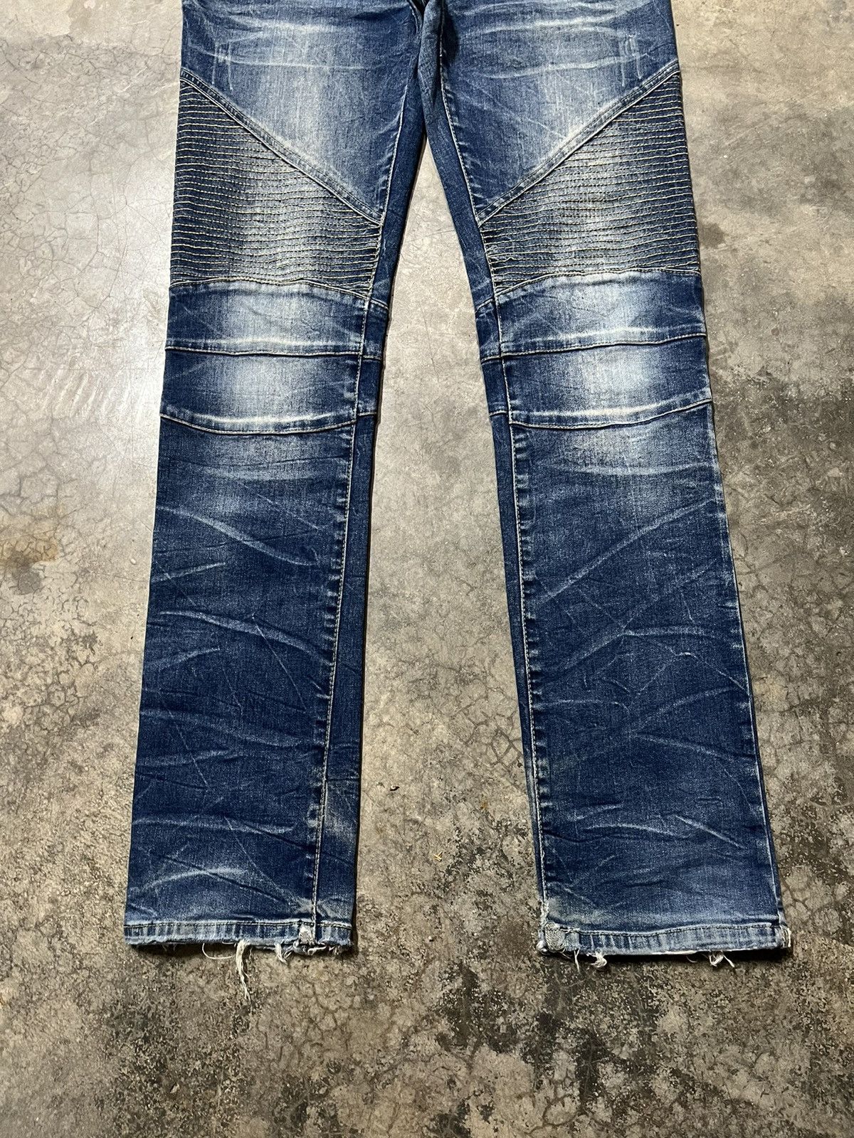 In The Attic In the attic stretchable biker pant like balmain distressed Size US 31 - 5 Thumbnail