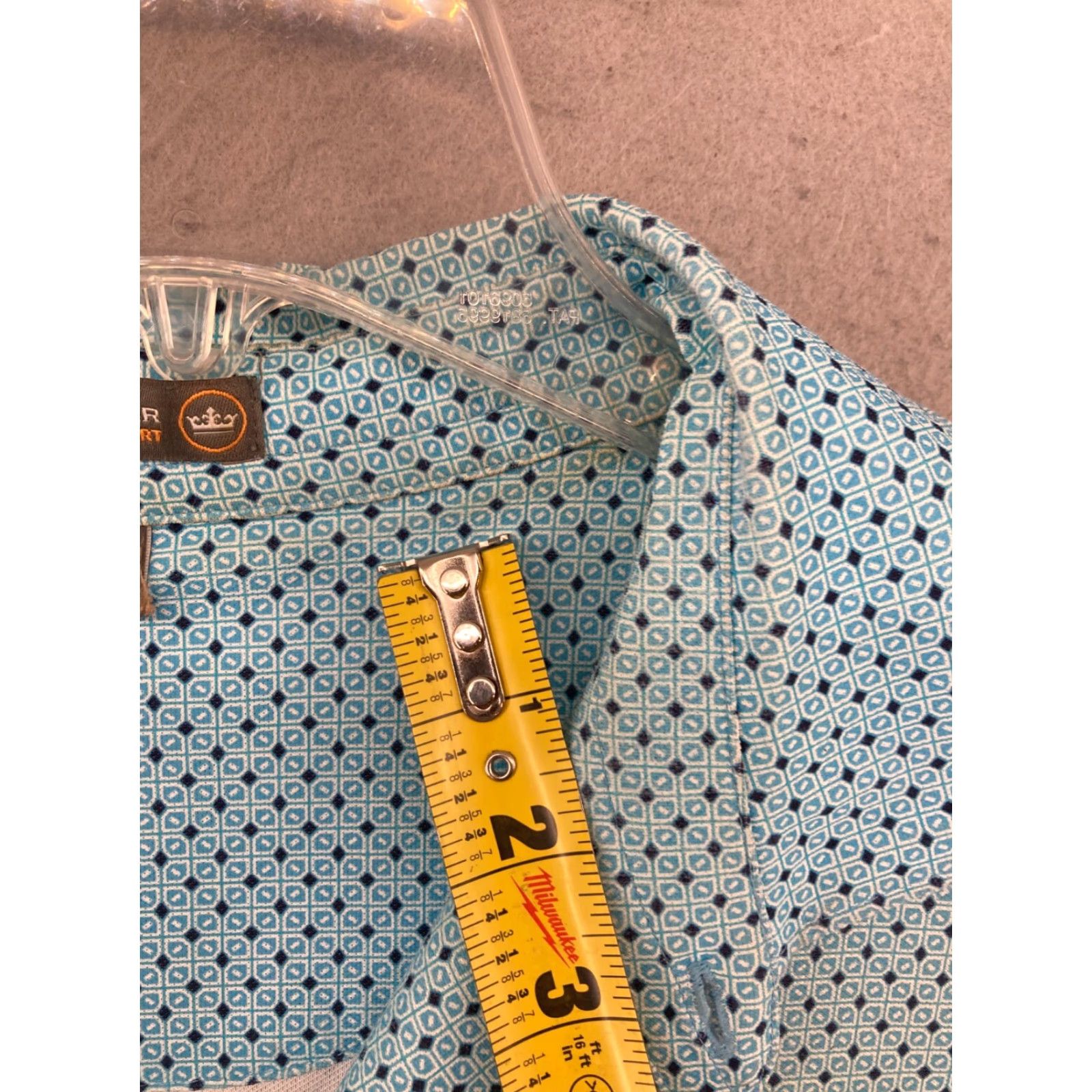 Peter Millar Peter Millar Mens Polo Shirt XL Blue Summer Comfort Stretch Spots Polo Shirt Peter Millar Mens XL Blue Summer Comfort Stretch Spots Size US XL / EU 56 / 4 - 5 Thumbnail