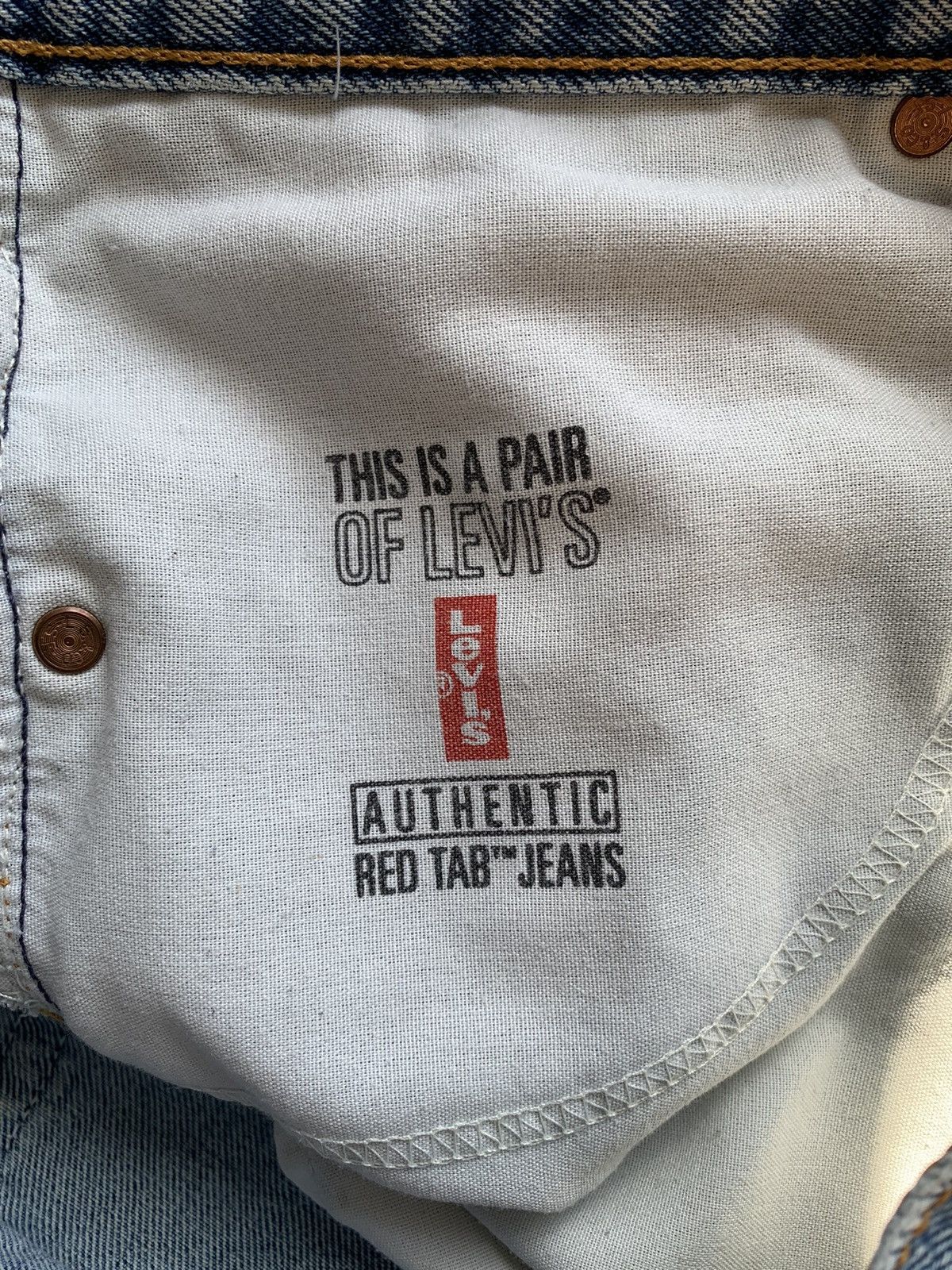 Levi's × Levi's Vintage Clothing × Vintage Vintage Levi’s 512 made in USA denim jeans Size US 32 / EU 48 - 12 Thumbnail