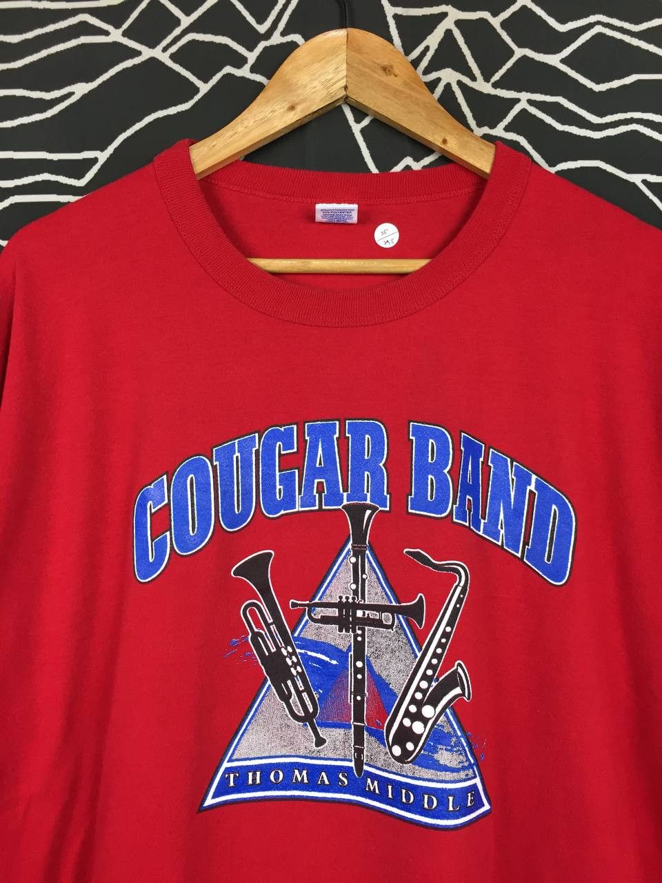 Band Tees Vtg Cougar Band Thomas Middle Perfection Is Possible Tee Size US XL / EU 56 / 4 - 3 Thumbnail