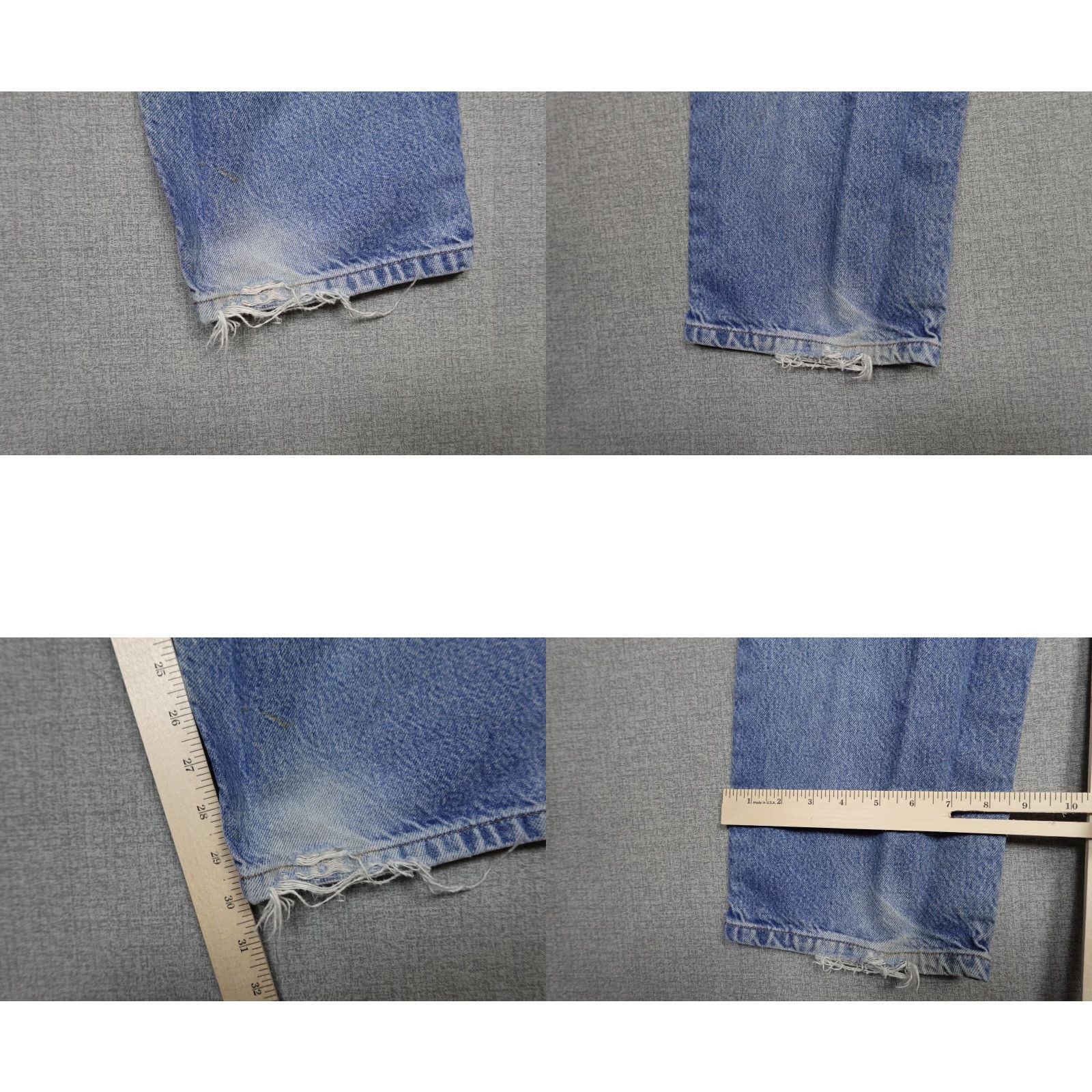 Carhartt VINTAGE Carhartt Jeans Men 40x30 Blue Relaxed Fit Light Wash B17-DST Size US 40 / EU 56 - 8 Thumbnail