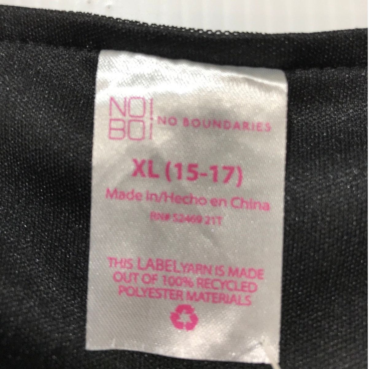 Other No Boundaries Y2K Goth Black Sleeveless Top Juniors XL Size XL / US 12-14 / IT 48-50 - 5 Thumbnail