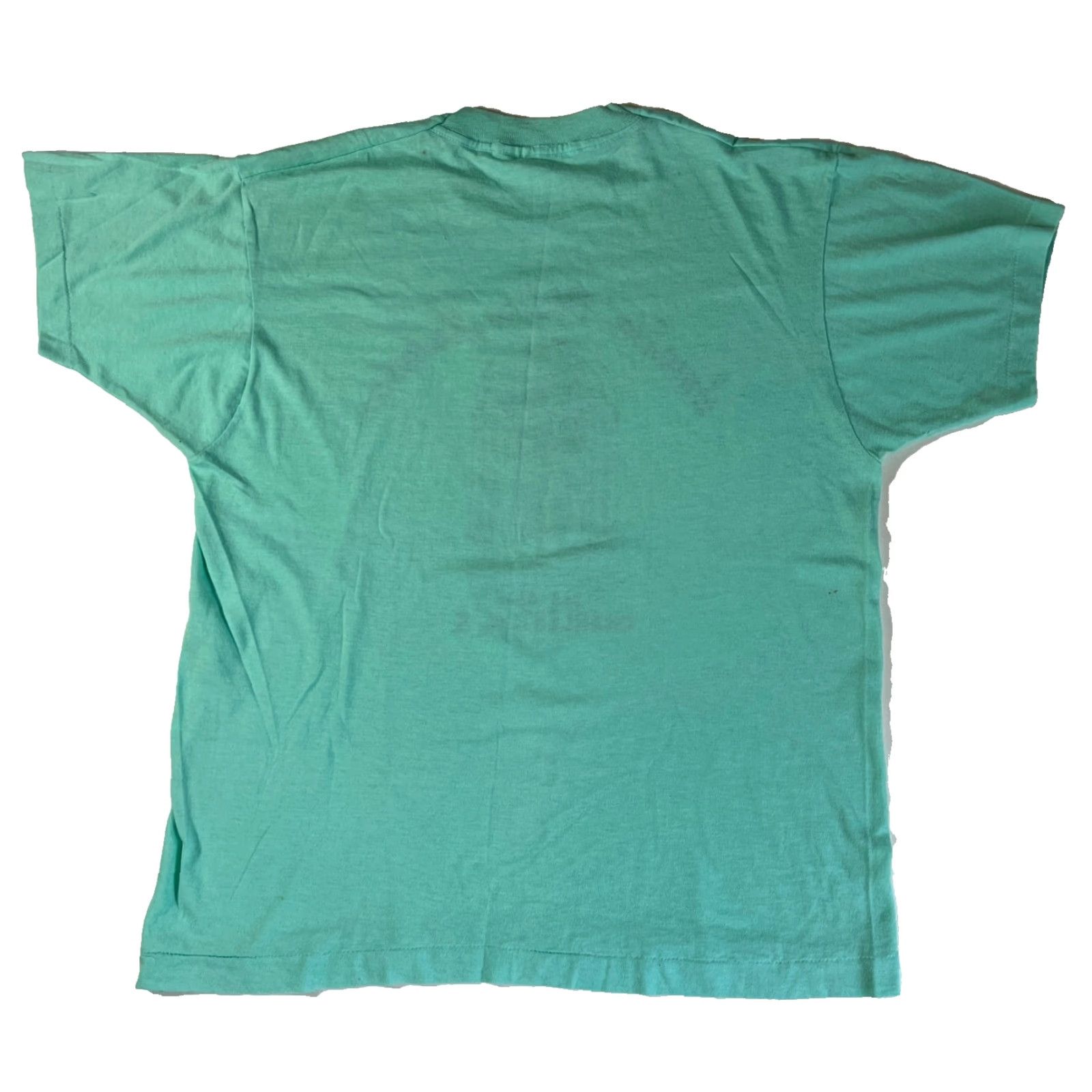 Vintage VINTAGE Smokin' Oldies Jukebox Shirt XL Teal Screen Stars USA 80s Music 80s Unisex Adults Mens Girls Boys Size US XL / EU 56 / 4 - 2 Thumbnail