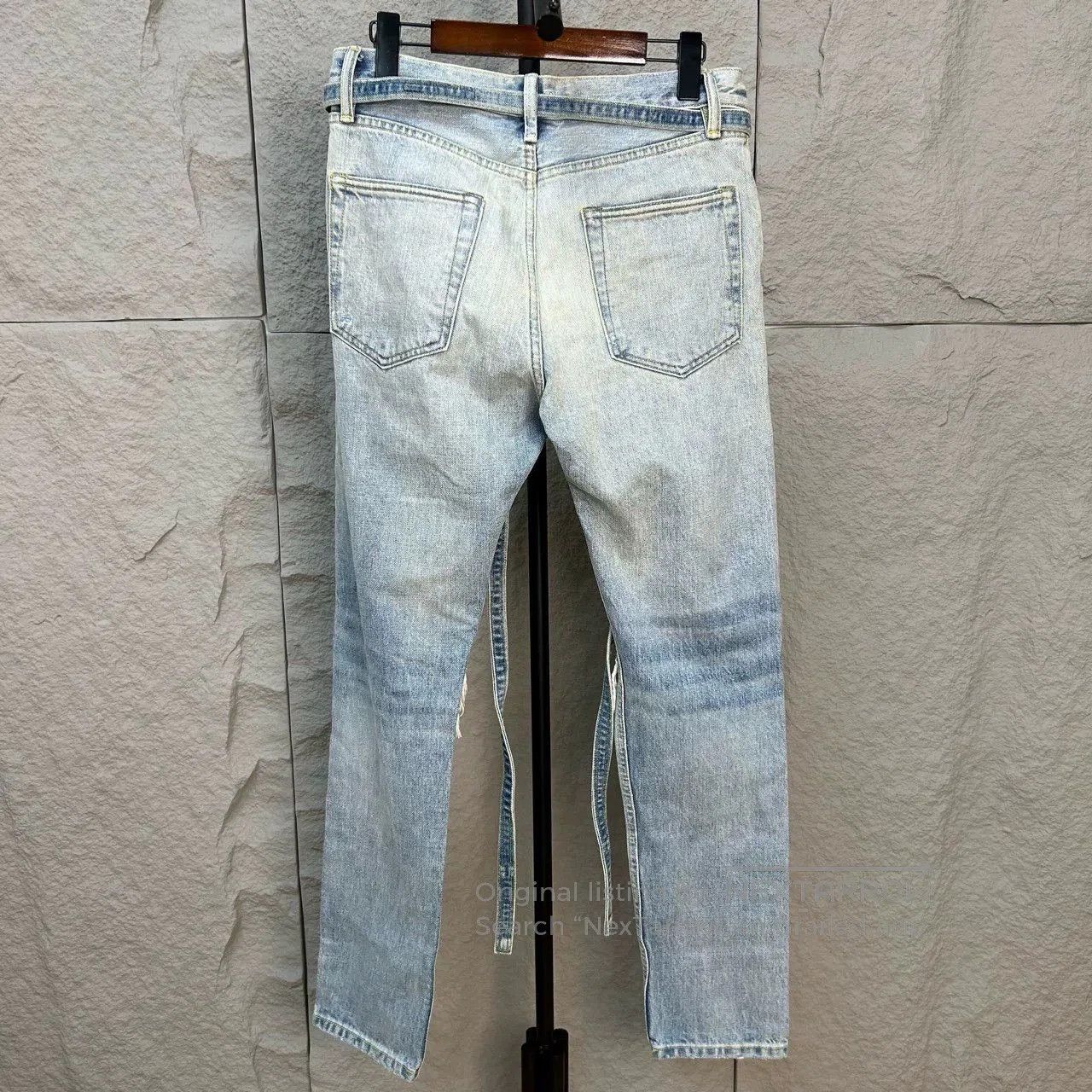 Fear of God fear of god distressed washed denim pants. Size US 30 / EU 46 - 2 Thumbnail