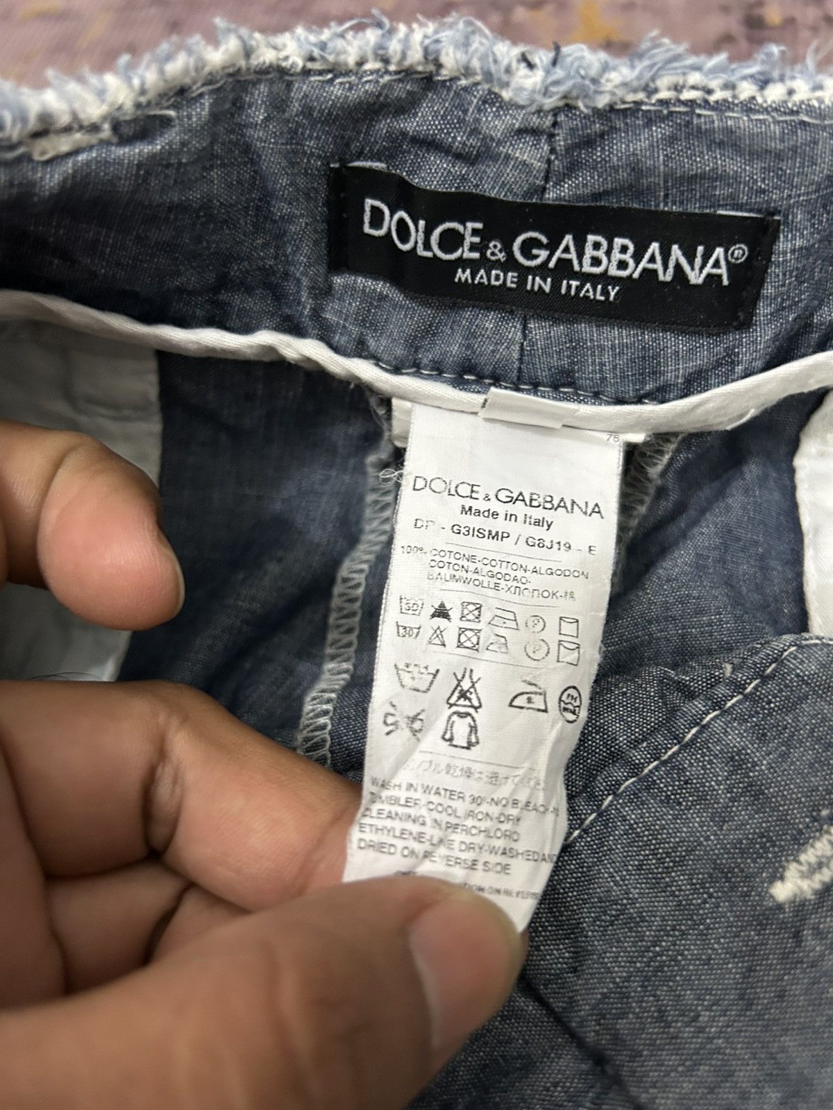 Dolce & Gabbana Dolce & Gabbana Wash Pants Size US 36 / EU 52 - 17 Thumbnail