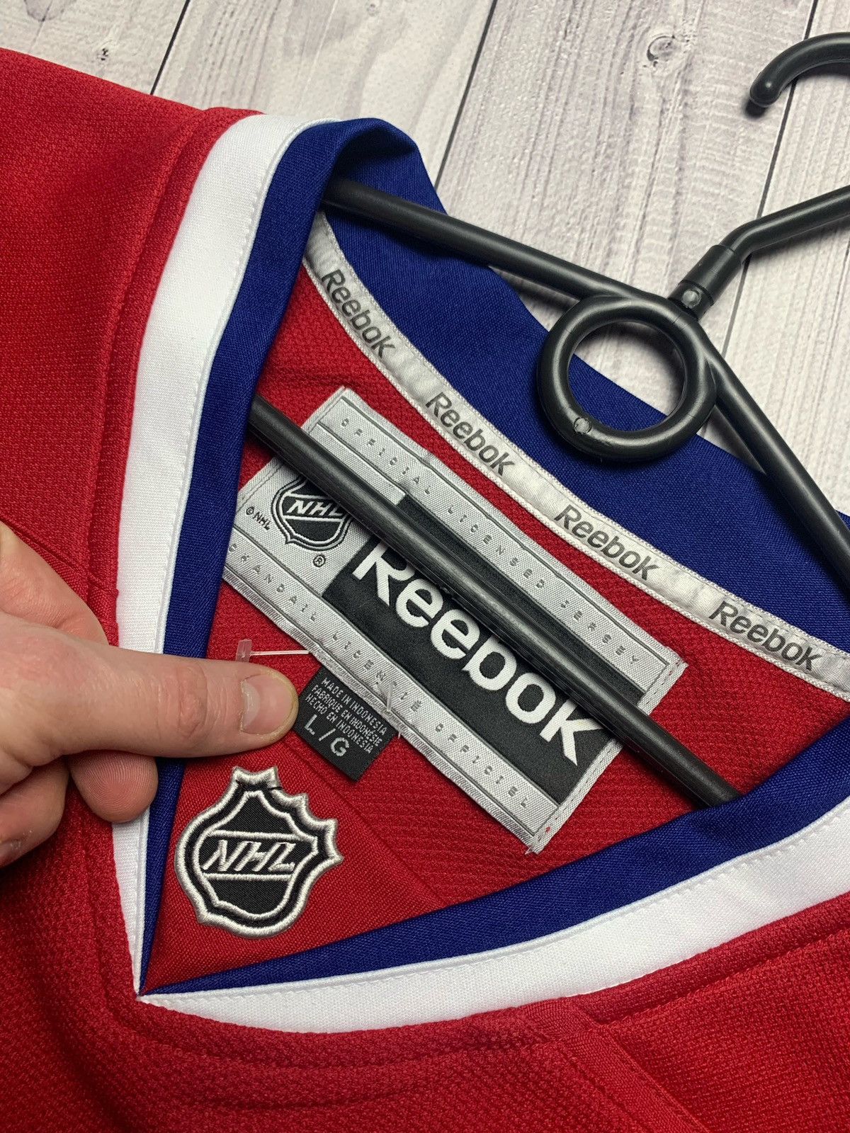 NHL × Reebok × Vintage Reebok vintage NHL jersey Size L Size US L / EU 52-54 / 3 - 4 Thumbnail