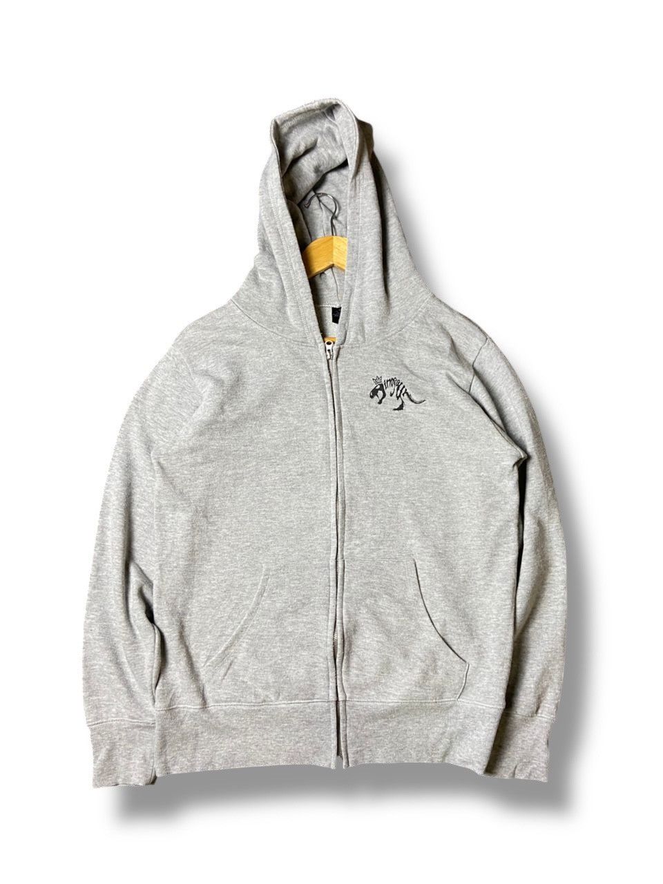 Japanese Brand × Vintage LIVE DINOSAUR Brand Backprint Zipped Hoodies (129) Size US XS / EU 42 / 0 - 2 Thumbnail