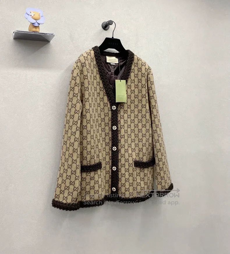 Gucci Gucci Full-print double-g coat Size M / US 6-8 / IT 42-44 - 2 Thumbnail