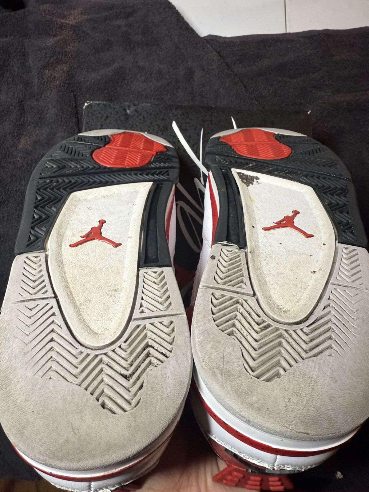 Jordan Brand Jordan 4 Red Cement Size US 10 / EU 43 - 6 Thumbnail