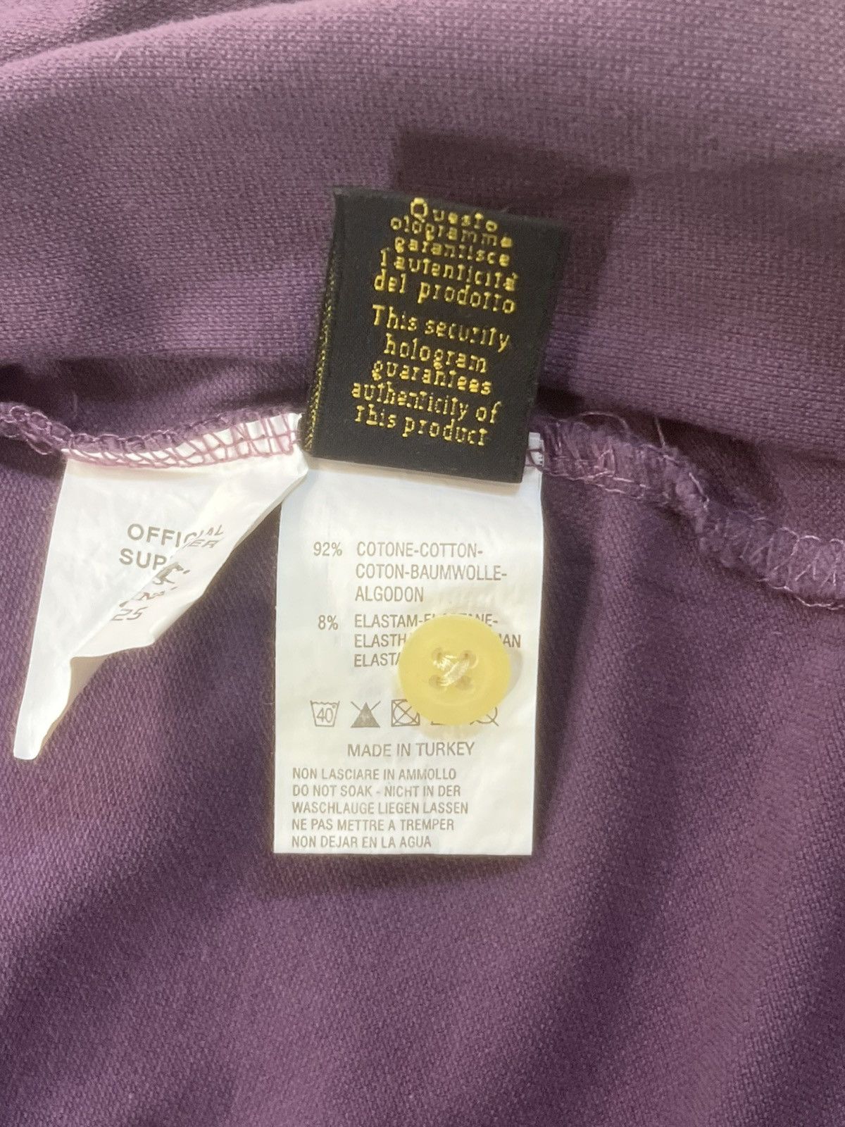 La Martina La Martina Polo Rugby Shirt 2006 Purple Size M Rare Vintage Size US M / EU 48-50 / 2 - 17 Thumbnail