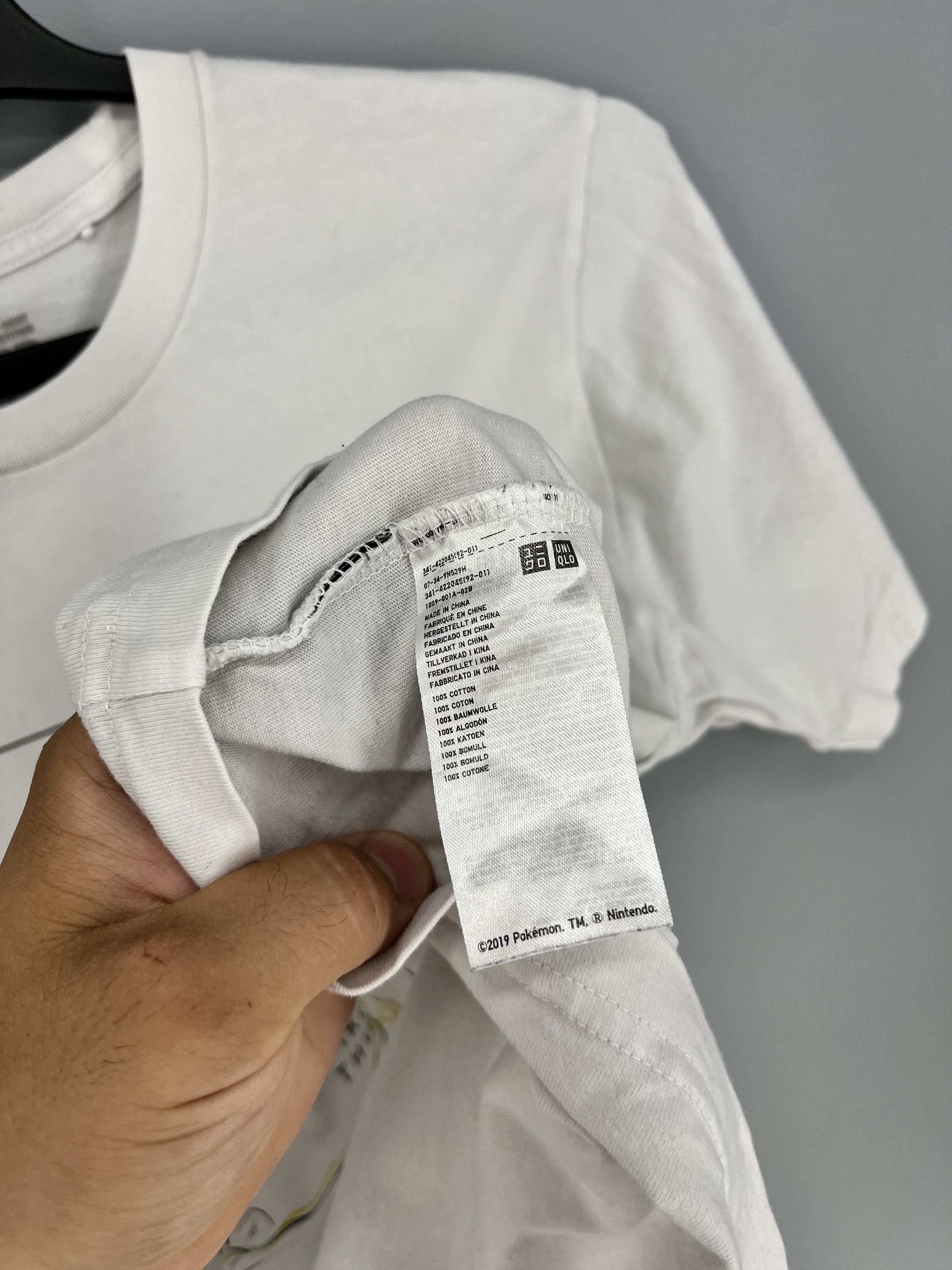Uniqlo NWT RARE Uniqlo POKEMON UTGP PIKACHU THUNDERBOLT White Tee Size US XS / EU 42 / 0 - 9 Thumbnail