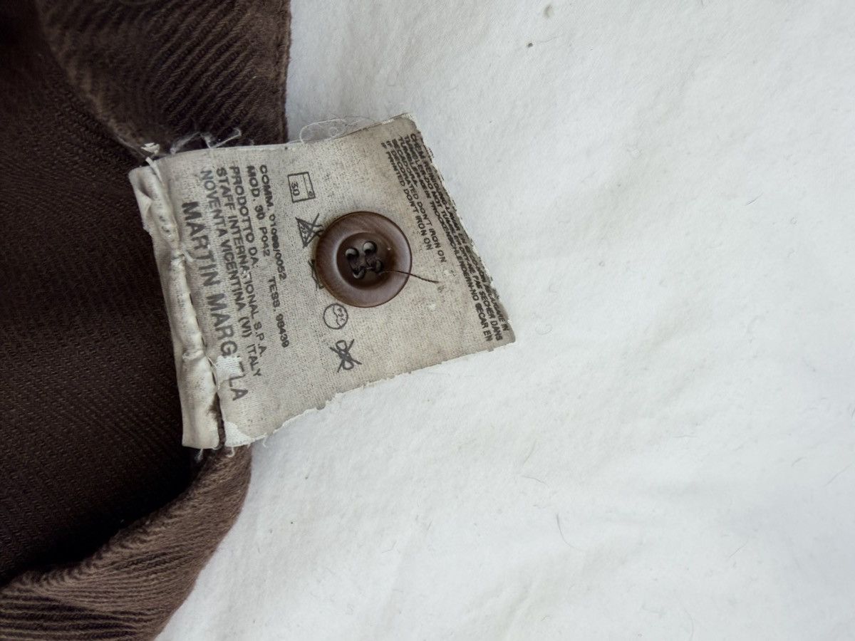 Maison Margiela Maison Margiela Brown Cotton Pants Size US 30 / EU 46 - 7 Thumbnail