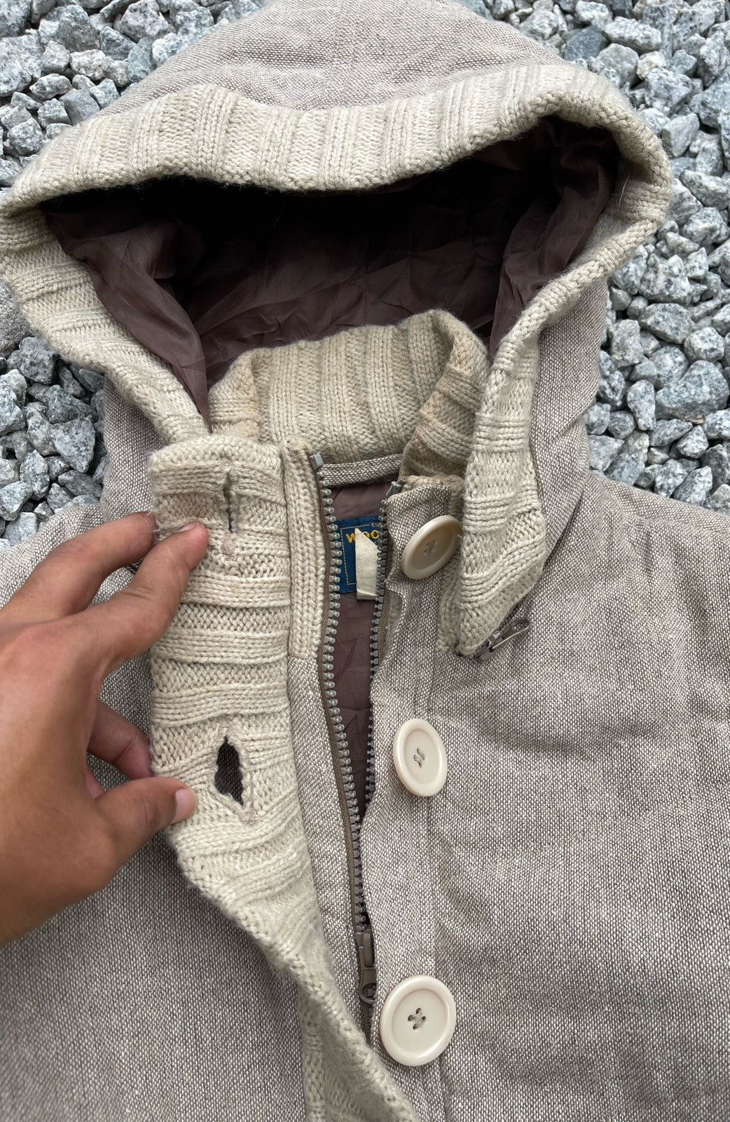 Woolrich Woolen Mills Vintage Woolrich Button Jacket With Hoodie Size M / US 6-8 / IT 42-44 - 6 Thumbnail