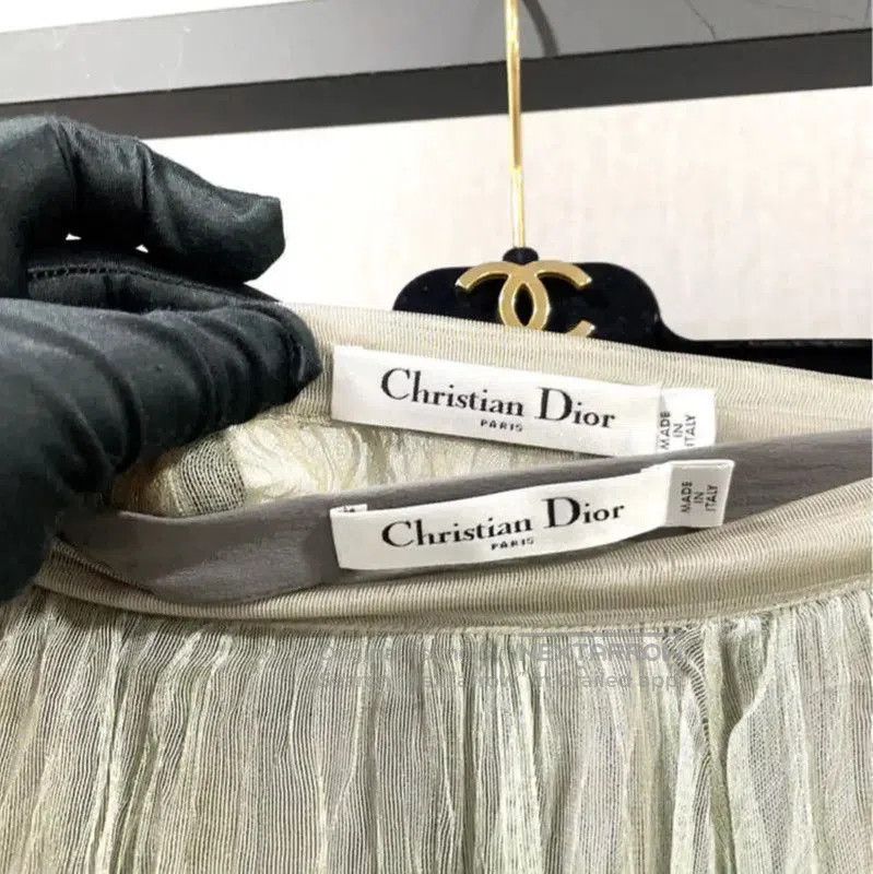 Dior Dior Multi-Color Silk Maxi Skirt . Size 35" - 7 Thumbnail