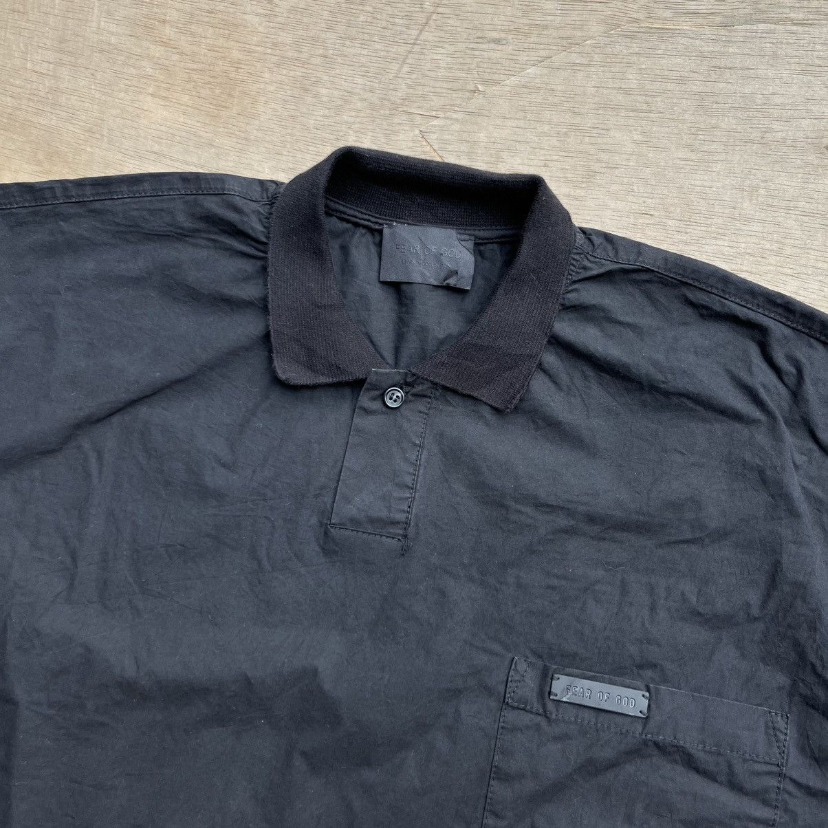 Fear of God FEAR OF GOD POLO BASIC SHORT SLEEVE Size US XL / EU 56 / 4 - 2 Thumbnail