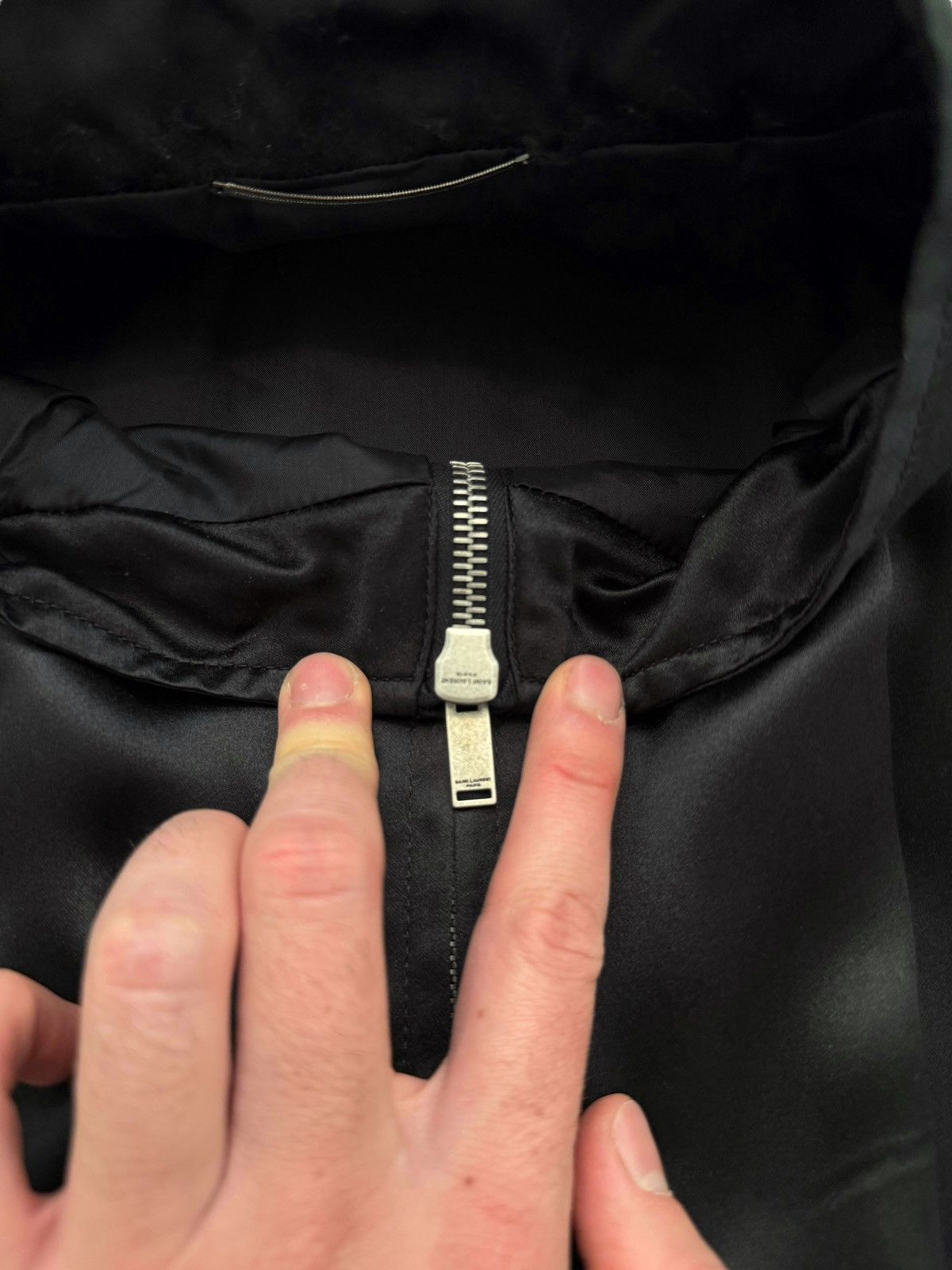 Saint Laurent Paris 2021 Viscose Acetate Lightweight Windbreaker Size US L / EU 52-54 / 3 - 5 Thumbnail