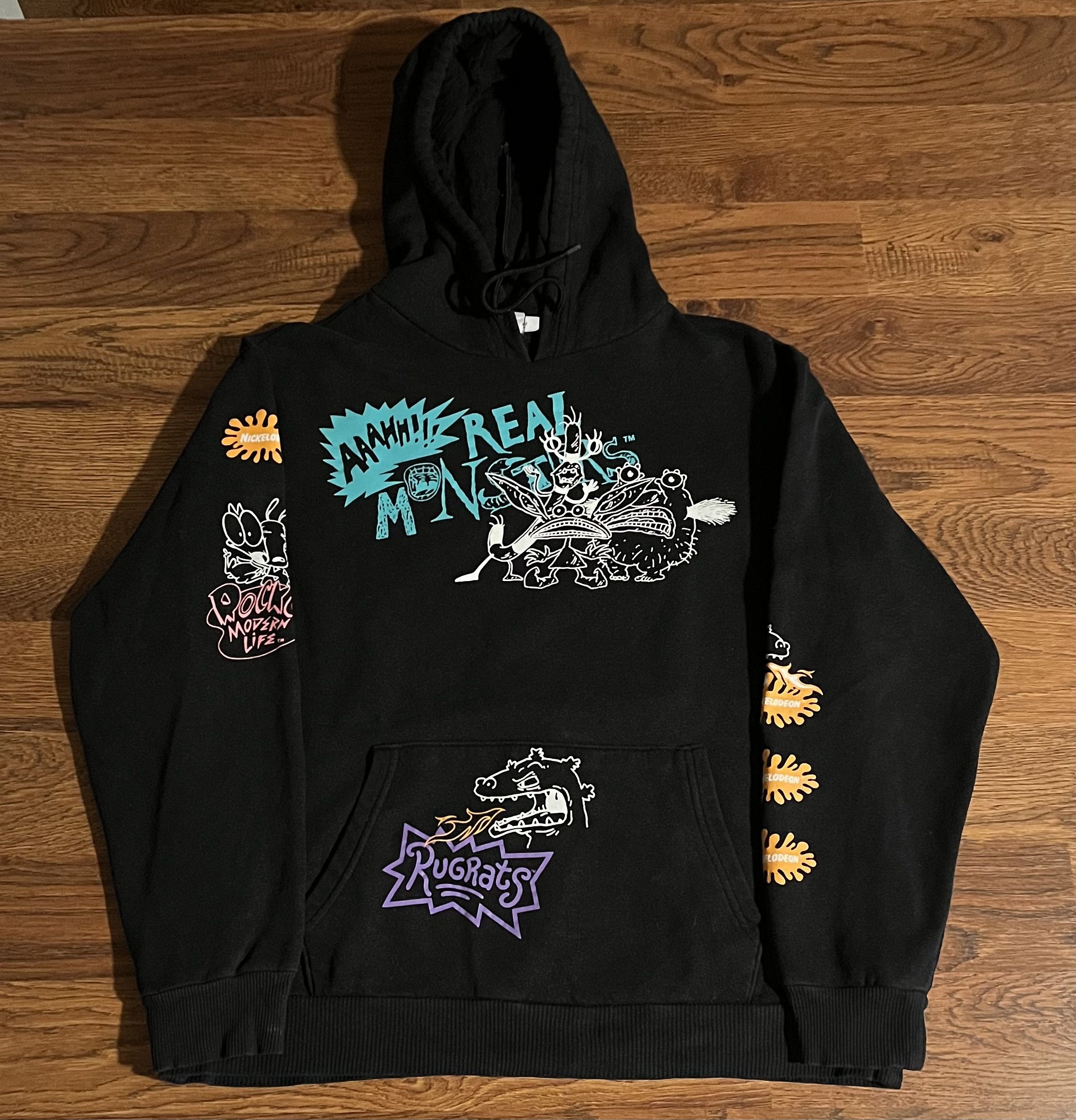 Nickelodeon Nickelodeon Graphic Hoodie Rugrats Real Monsters Rocko 90s Size US M / EU 48-50 / 2 - 1 Thumbnail