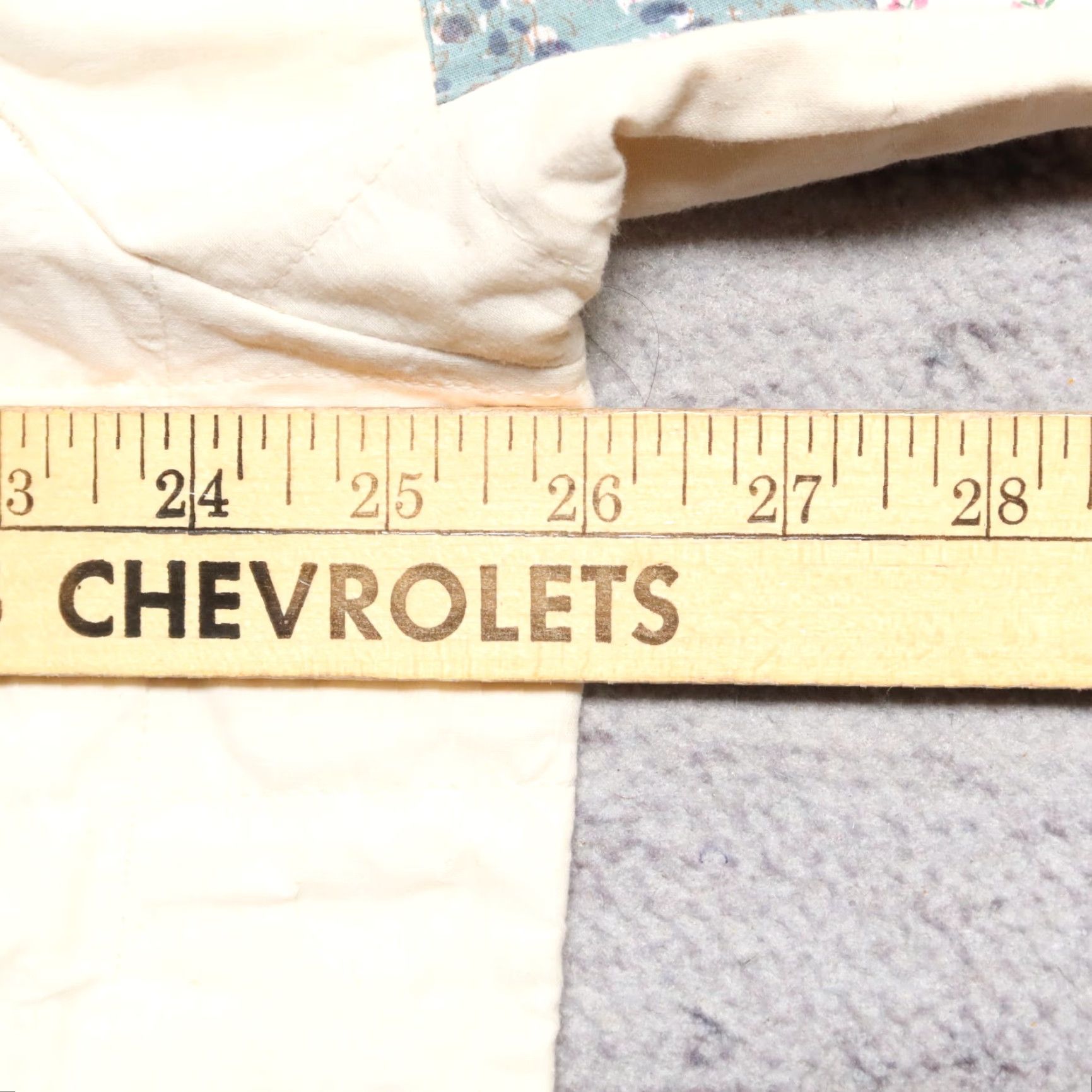 Orvis VINTAGE Orvis Jacket 90s XL White Women Deadstock Patchwork Blanket Size XL / US 12-14 / IT 48-50 - 7 Thumbnail