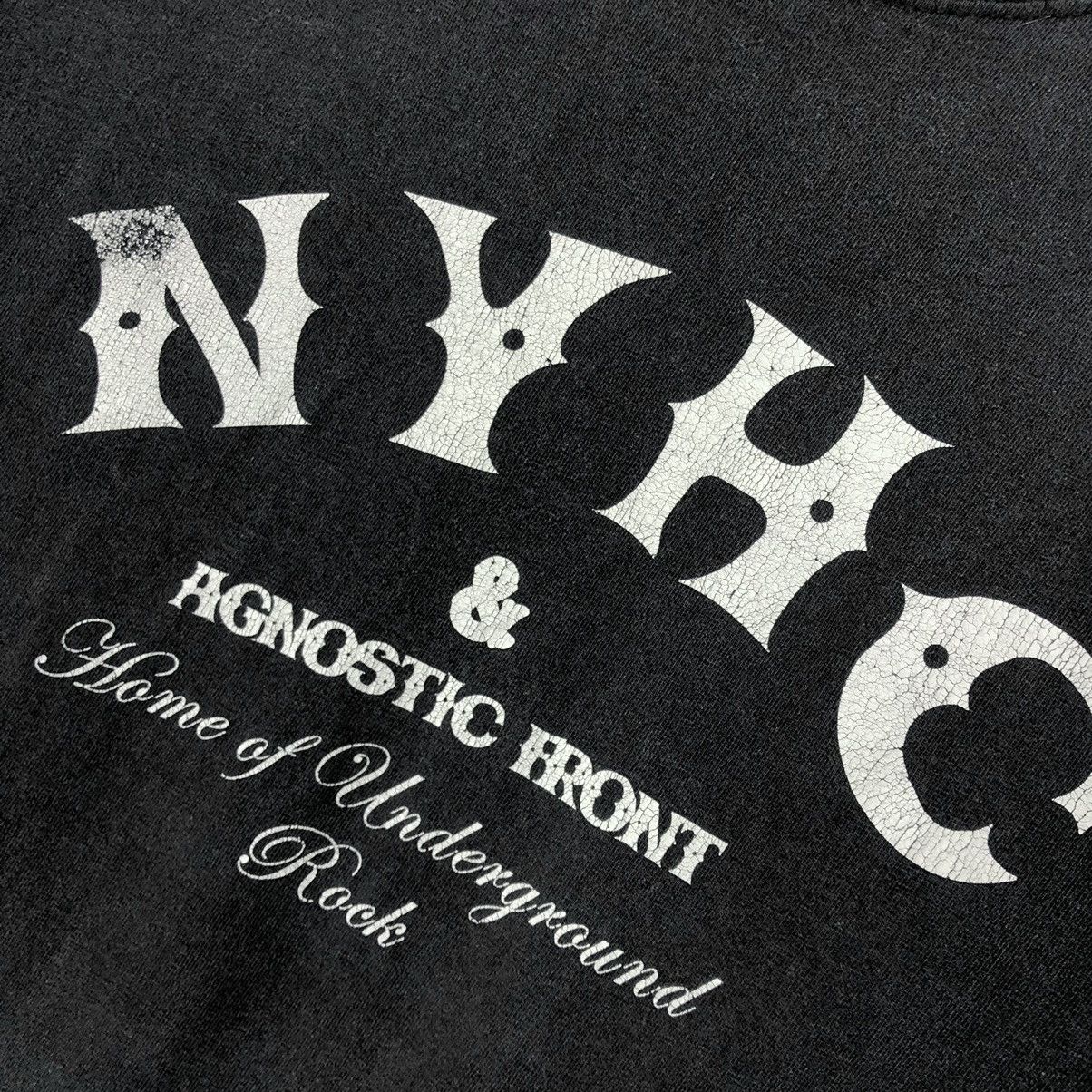Band Tees Agnostic Front NYHC hardcore vintage tee t shirt Size US M / EU 48-50 / 2 - 3 Thumbnail