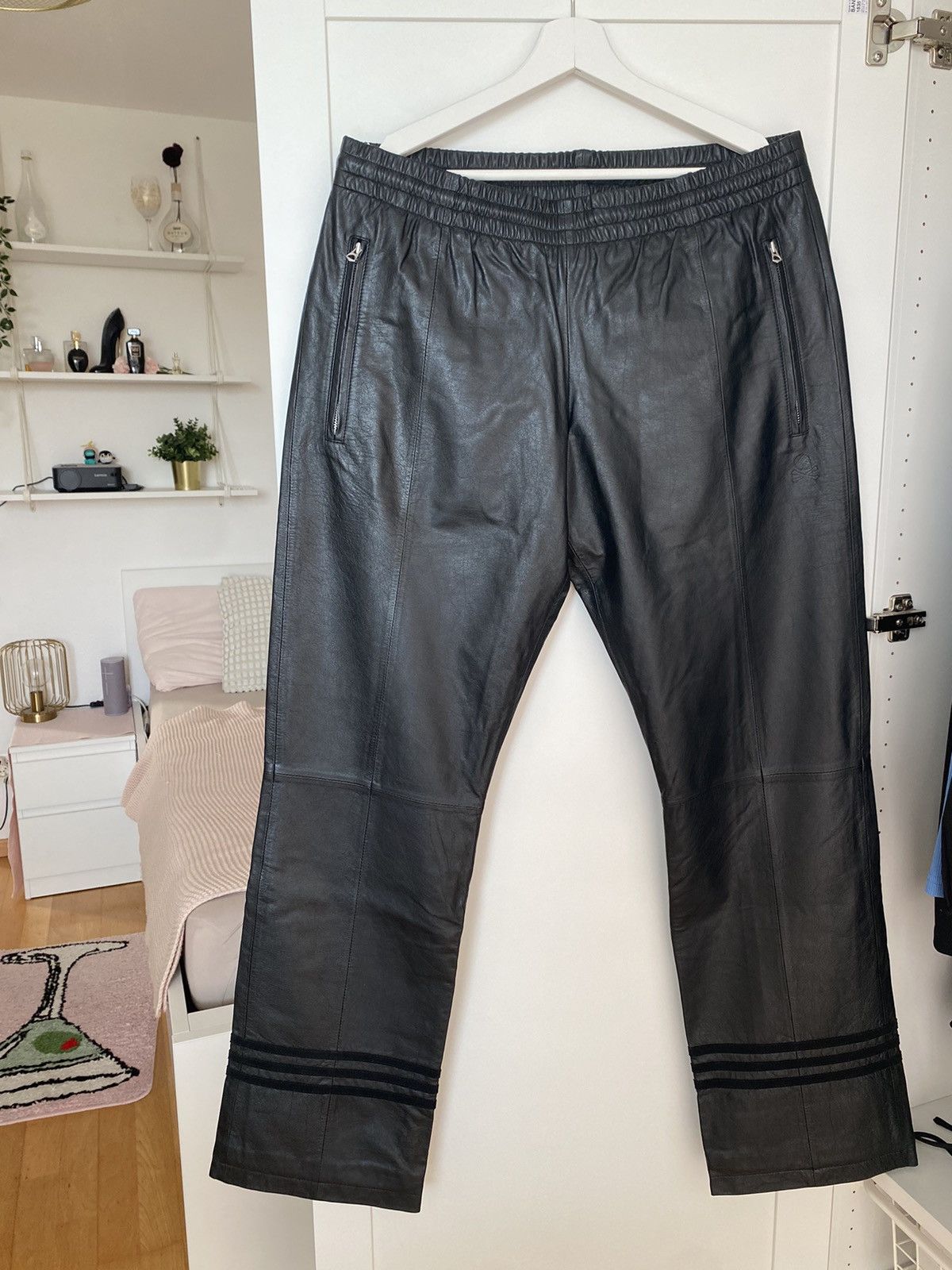 Adidas × Neighborhood adidas × NEIGHBORHOOD Sample Leather Pants –Unreleased 2014 Size US 33 - 1 Thumbnail