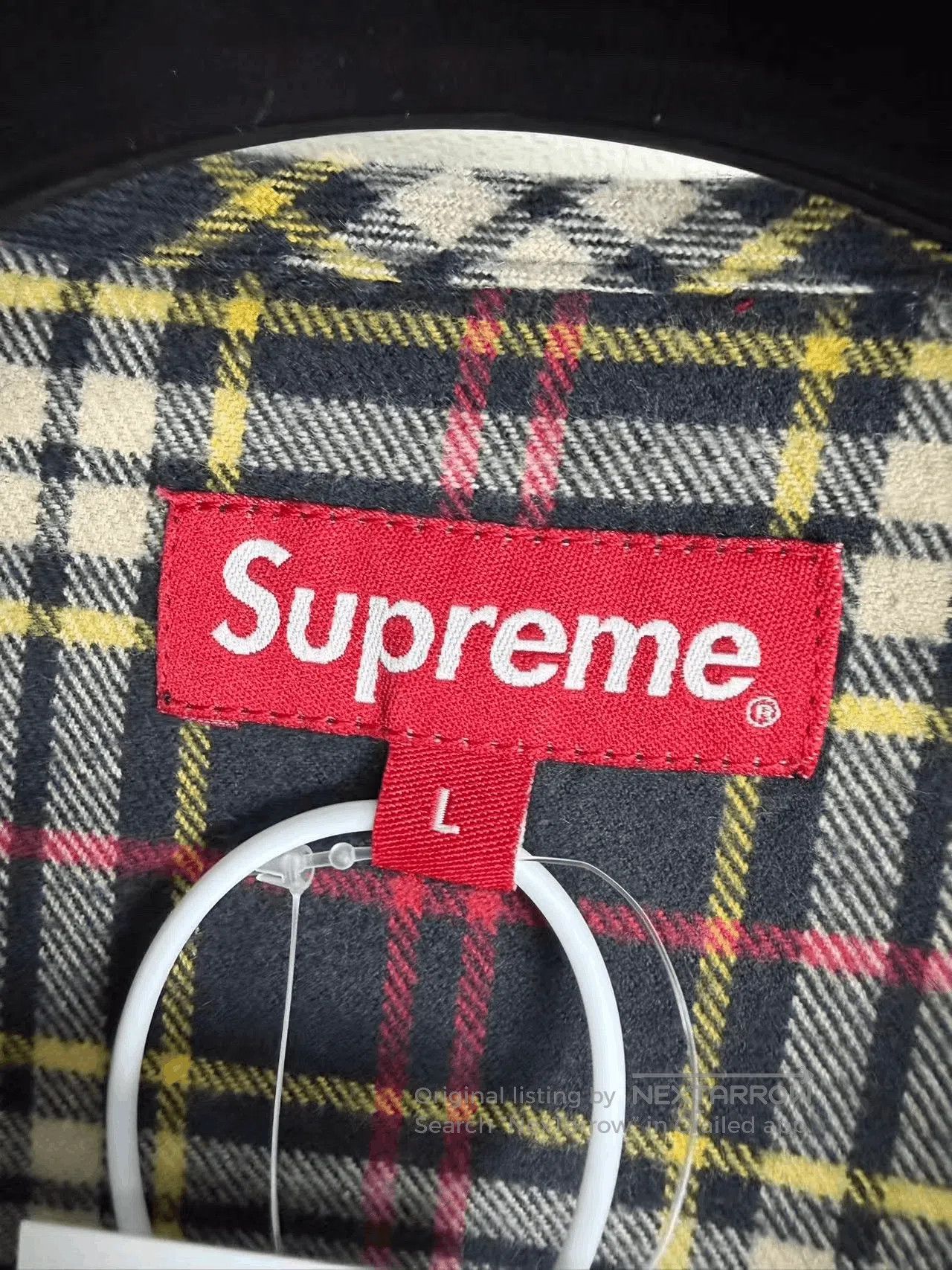 Supreme Supreme Tartan Flannel Cargo Vest. Size US L / EU 52-54 / 3 - 5 Thumbnail
