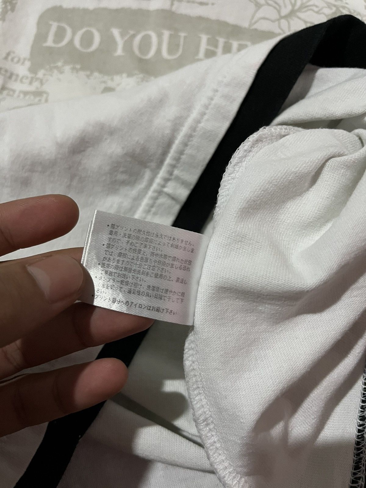 Japanese Brand Beaumere Ideal Death Poem Longsleve Size US M / EU 48-50 / 2 - 8 Thumbnail